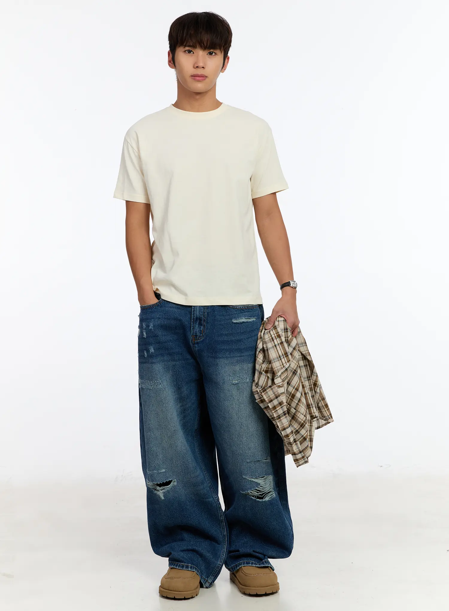 Men's Pigment-Dyed T-Shirt IM530 - Image 10