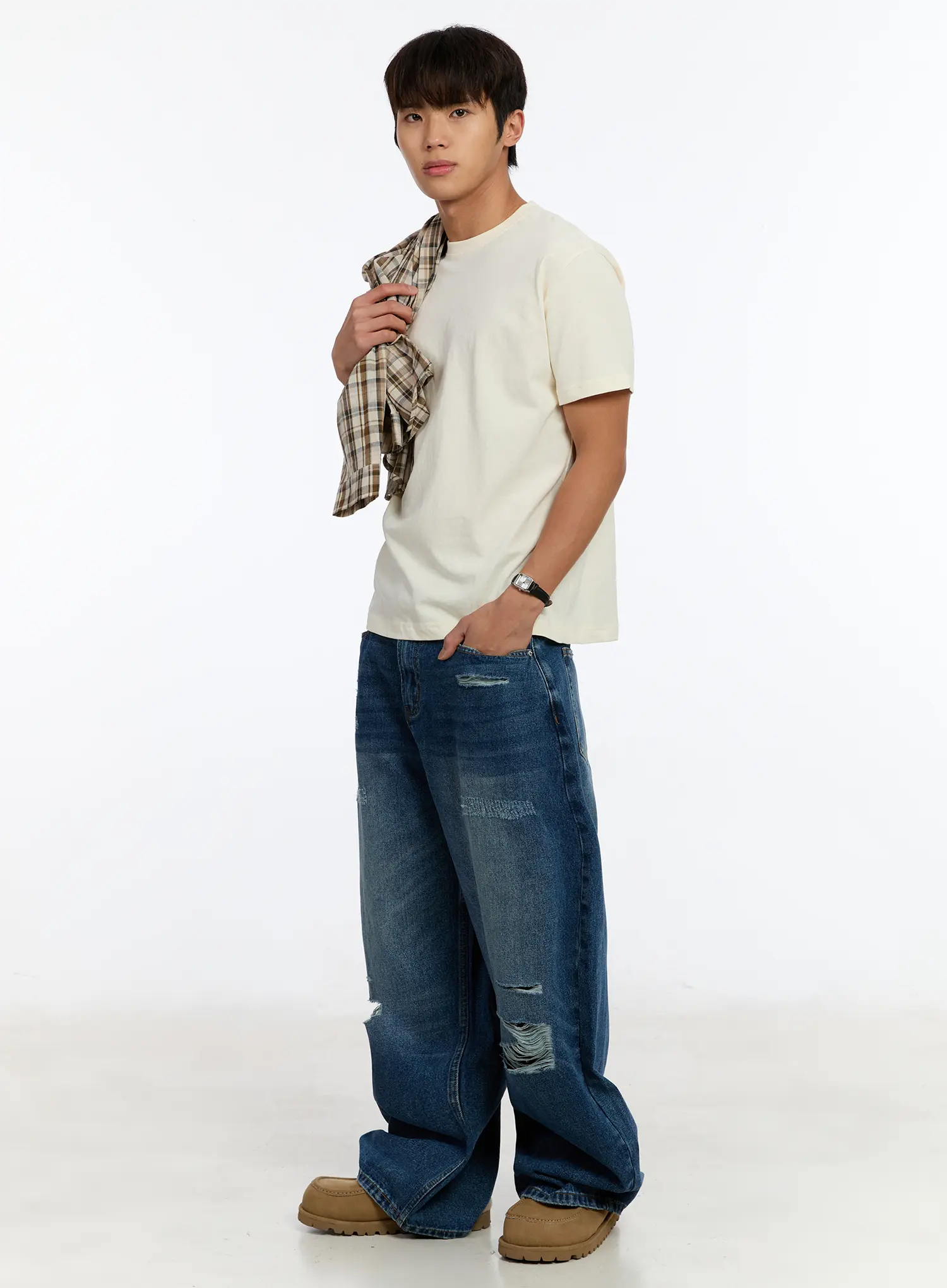Men's Pigment-Dyed T-Shirt IM530 - Image 2