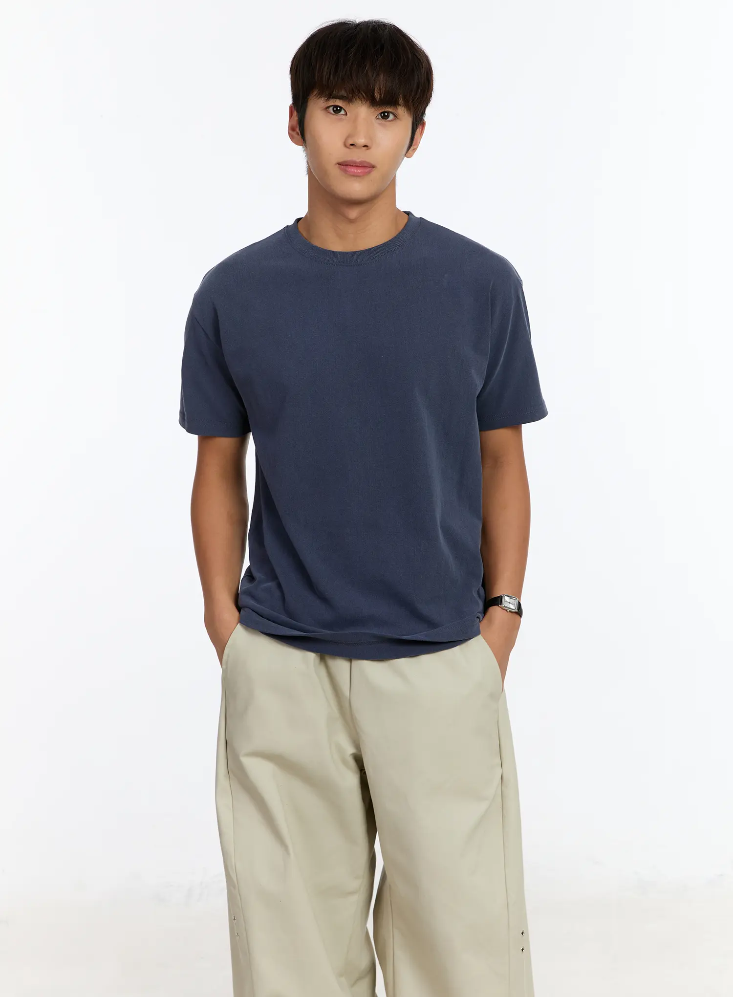 Men's Pigment-Dyed T-Shirt IM530 - Image 3