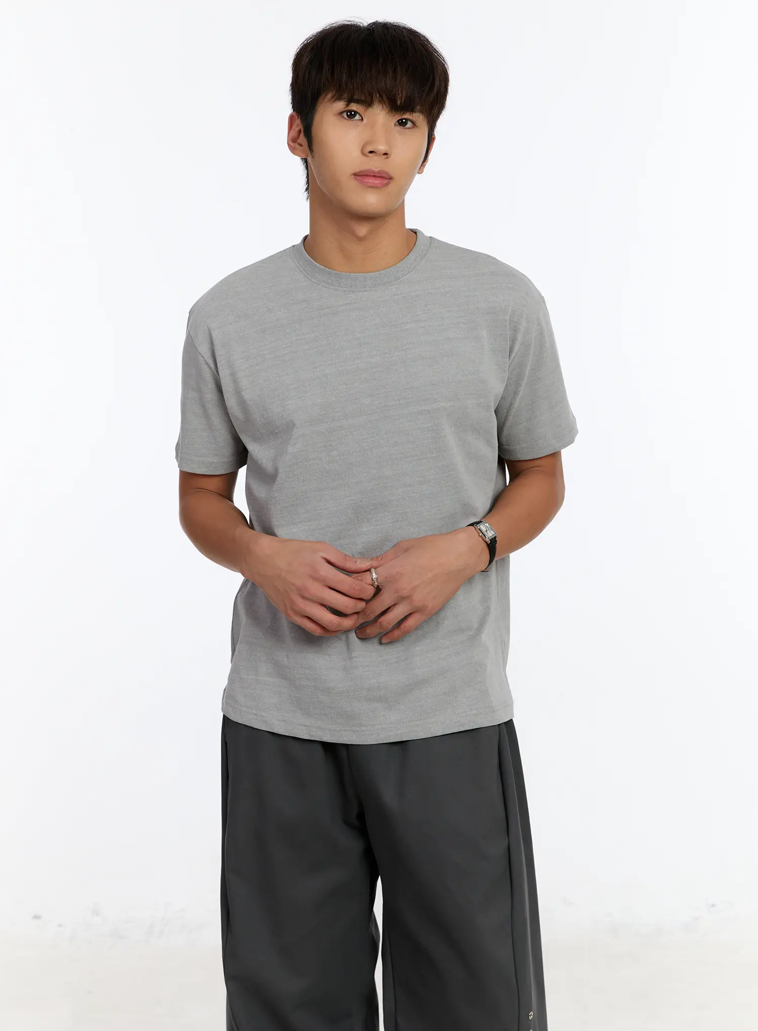 Men's Pigment-Dyed T-Shirt IM530 - Image 7