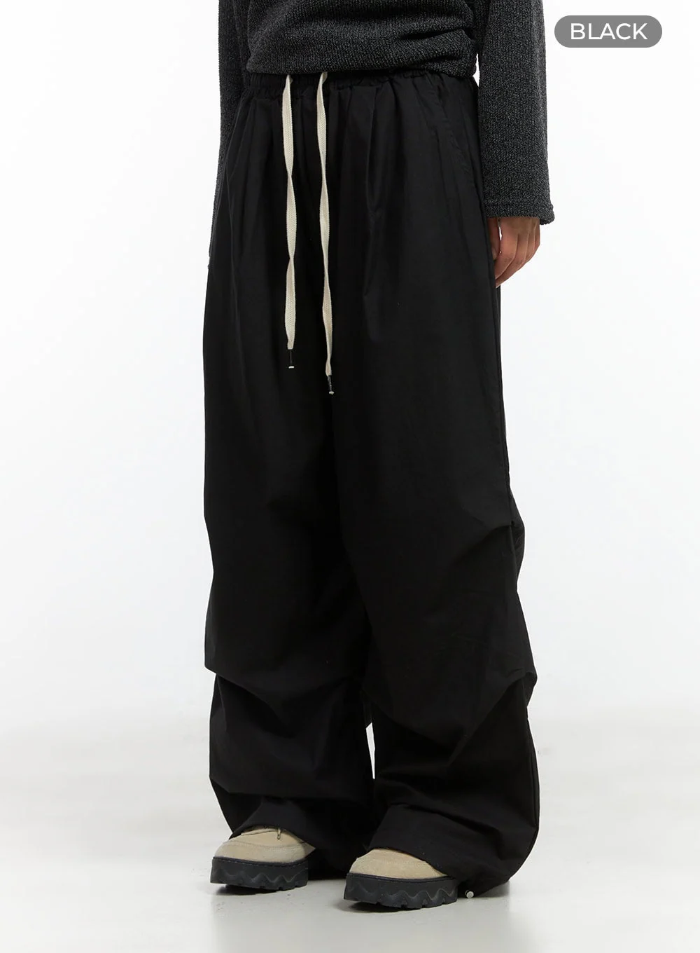 Men's Pintuck Banded Cotton Pants CL429 - Image 7
