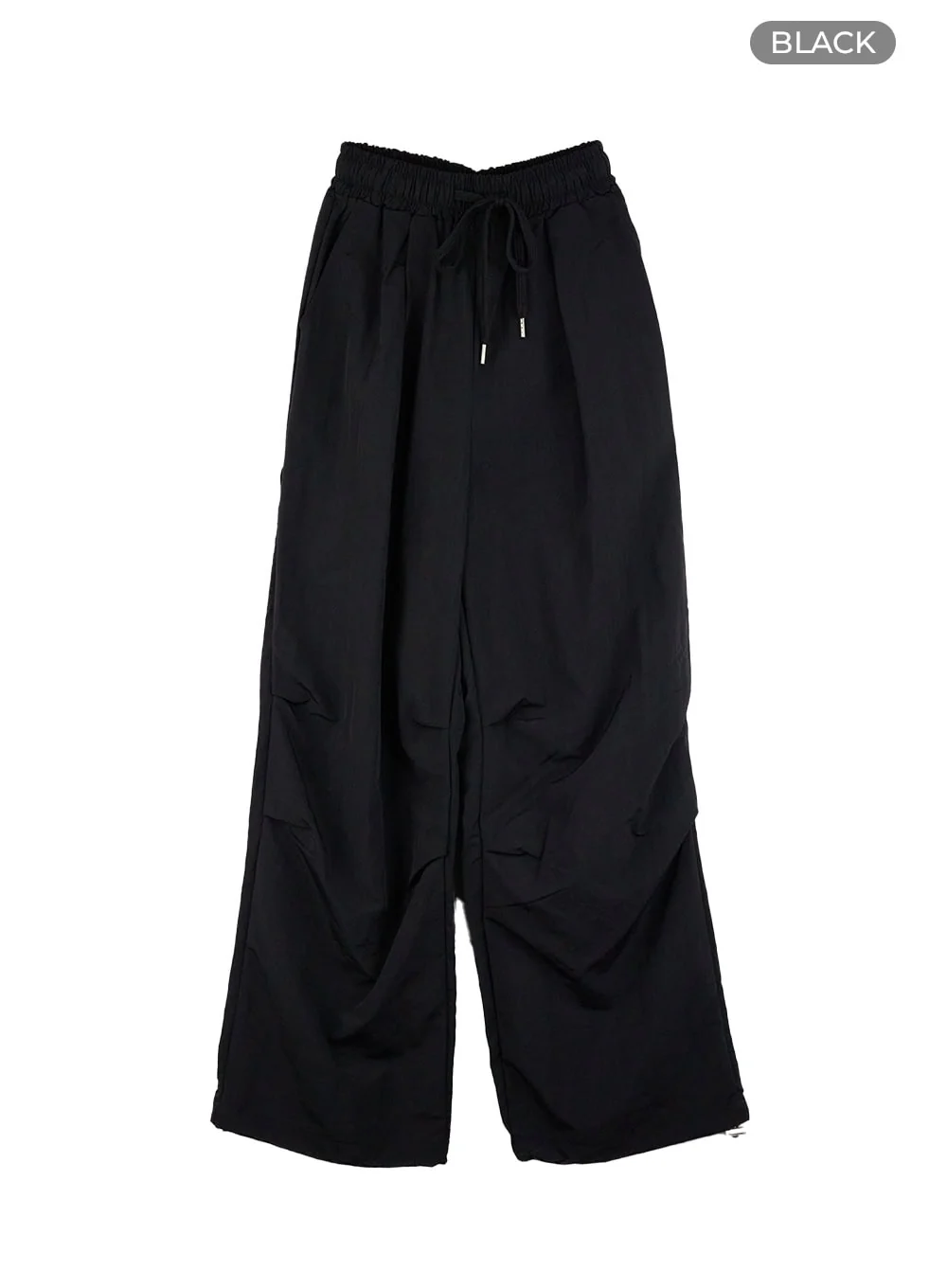 Men's Pintuck Nylon Wide Fit Pants CL429 - Image 10