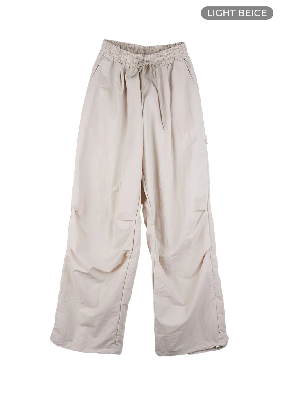 Men's Pintuck Nylon Wide Fit Pants CL429 - Image 9
