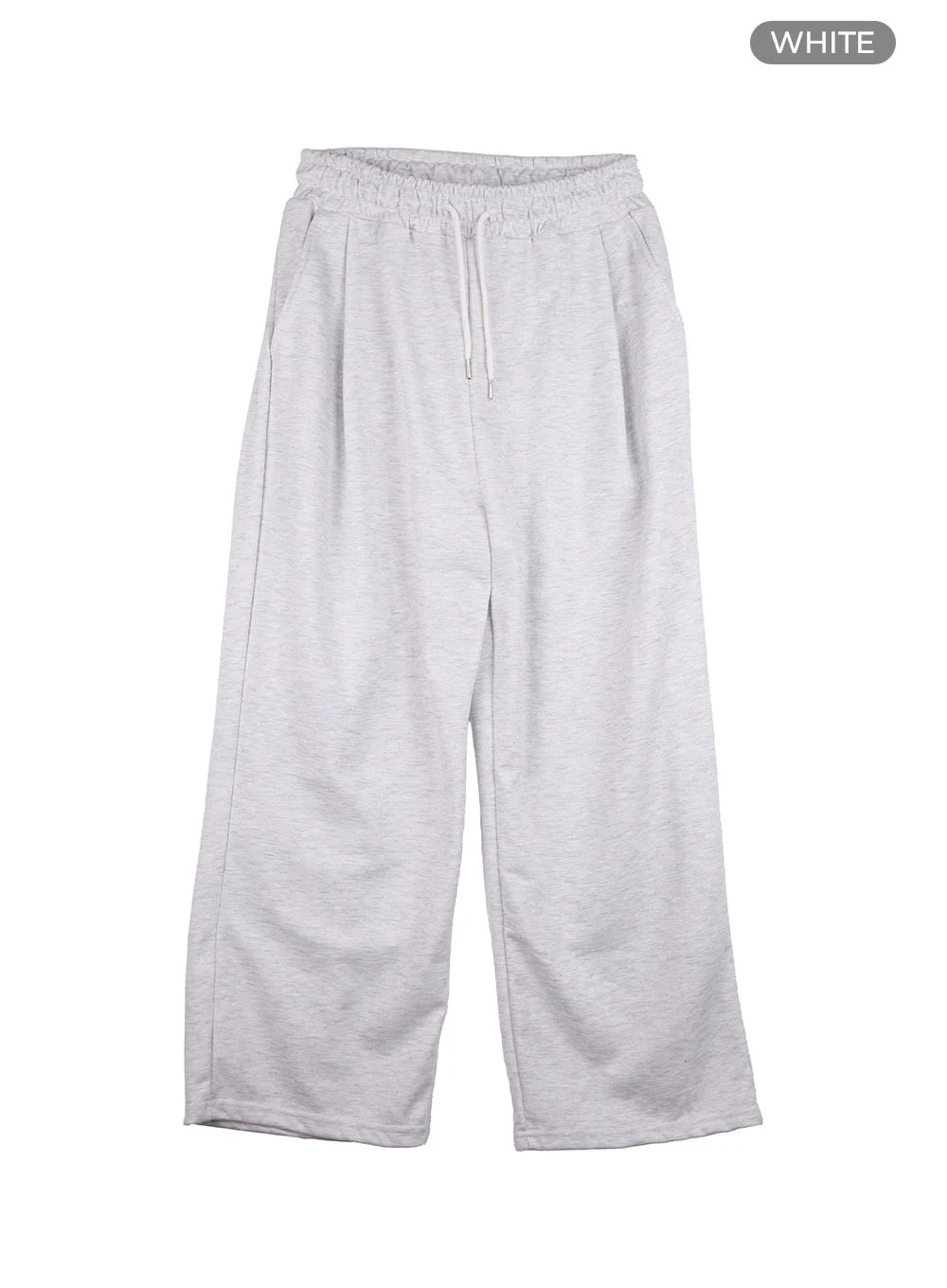 Men's Pintuck Wide Fit Sweatpants IO420 - Image 9