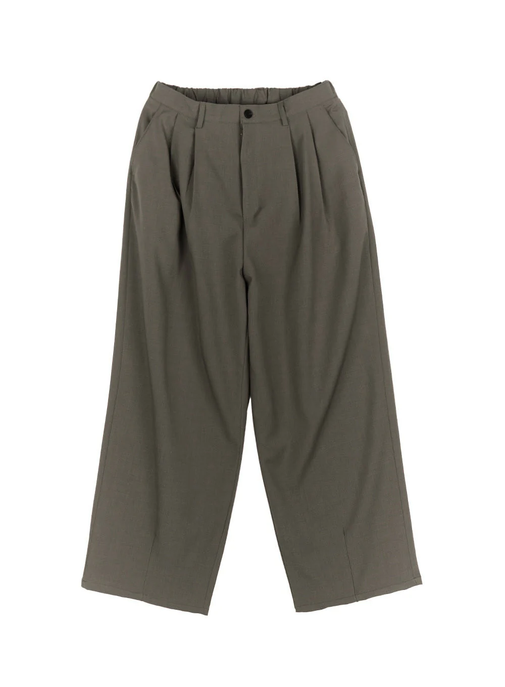Men's Pintuck Wide-Leg Slacks IA510 - Image 12