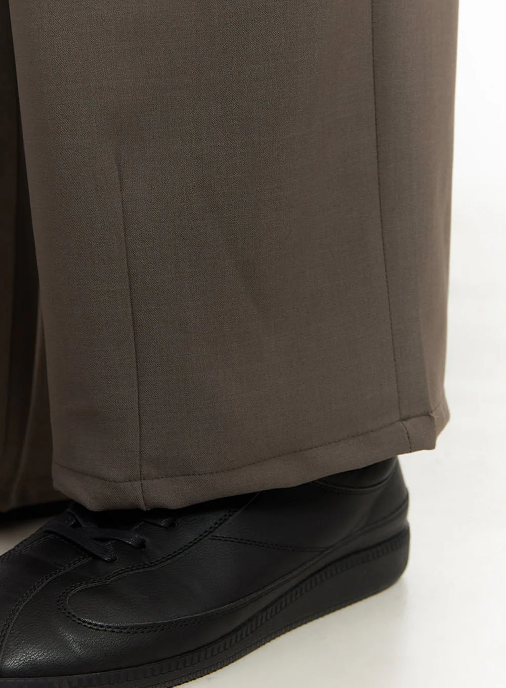 Men's Pintuck Wide-Leg Slacks IA510 - Image 5