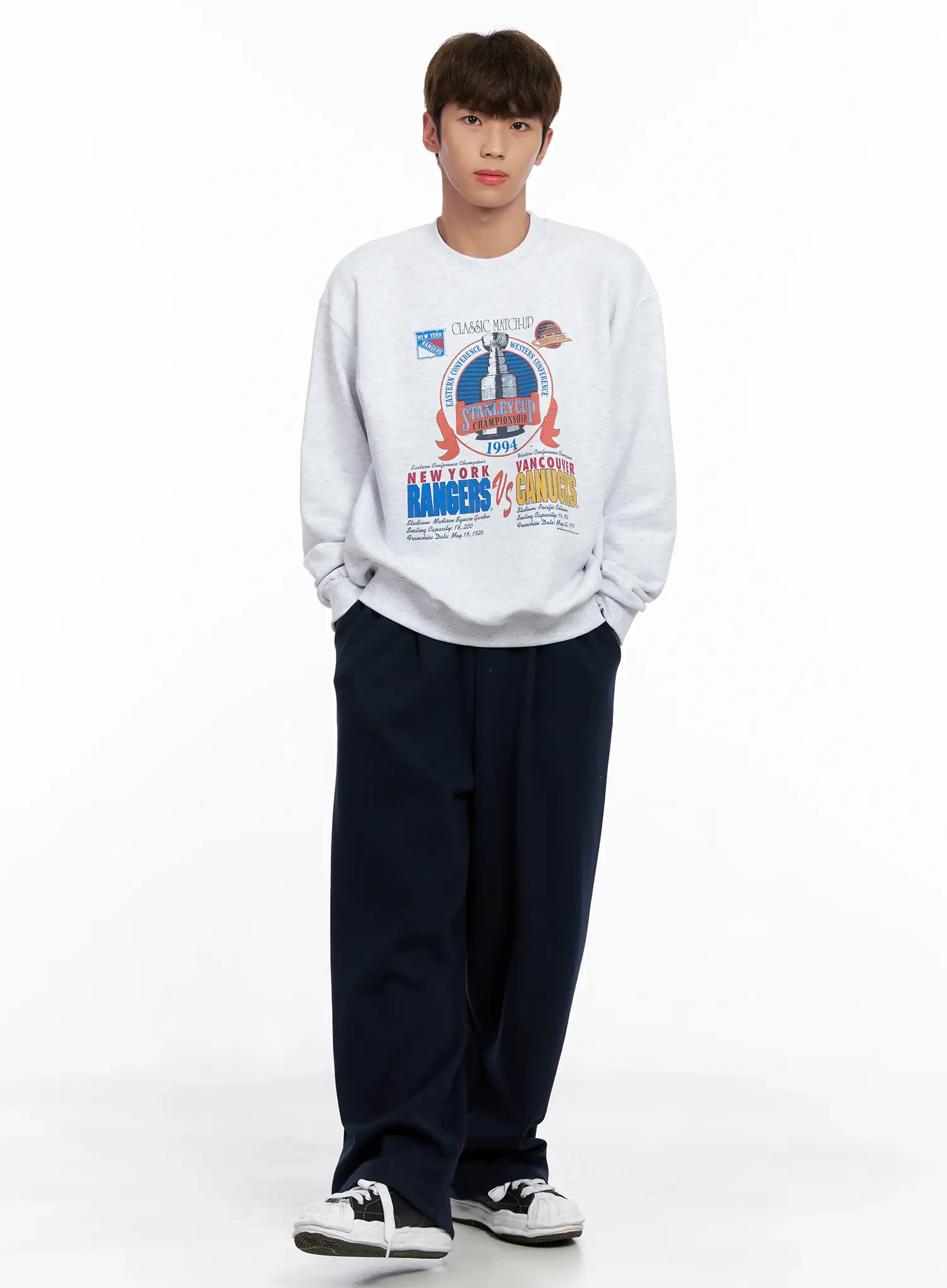 Men's Plaid Waistband Sweatpants IO502 - Image 12