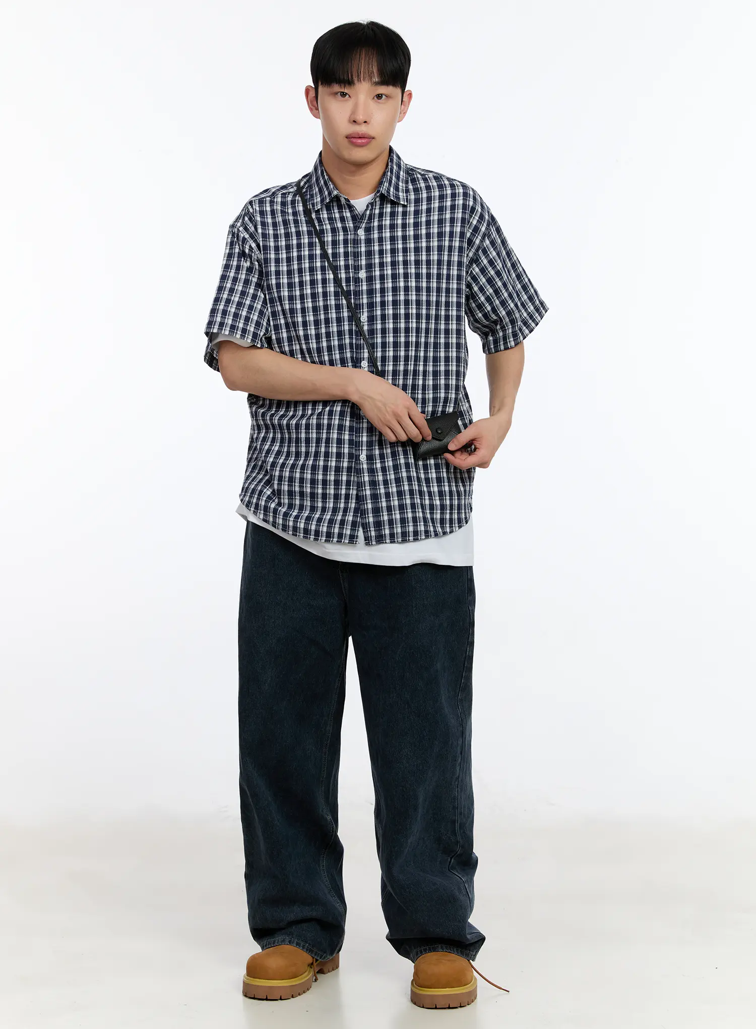 Men's Relaxed Baggy Jeans IA508 - Image 12