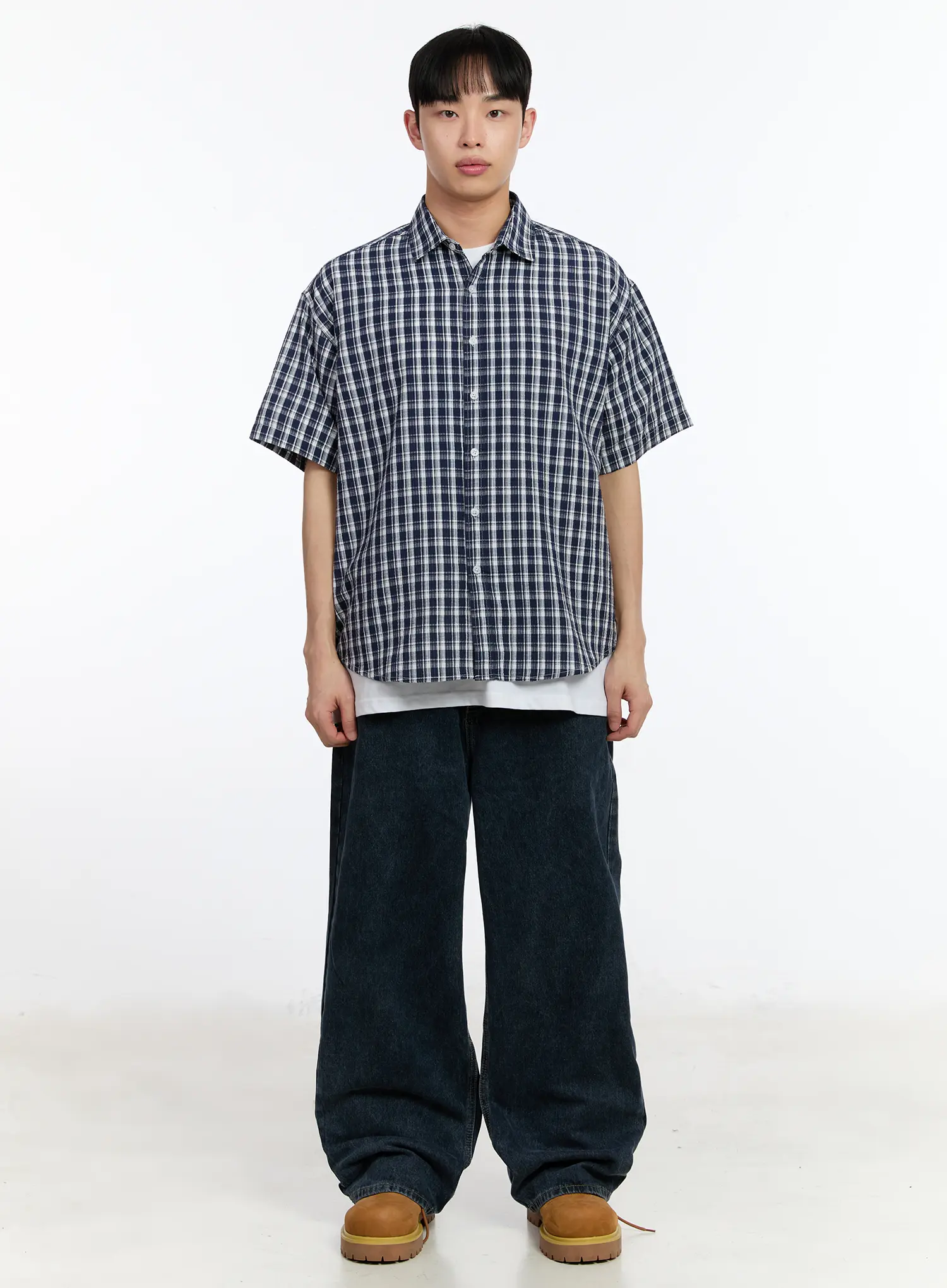 Men's Relaxed Baggy Jeans IA508 - Image 5