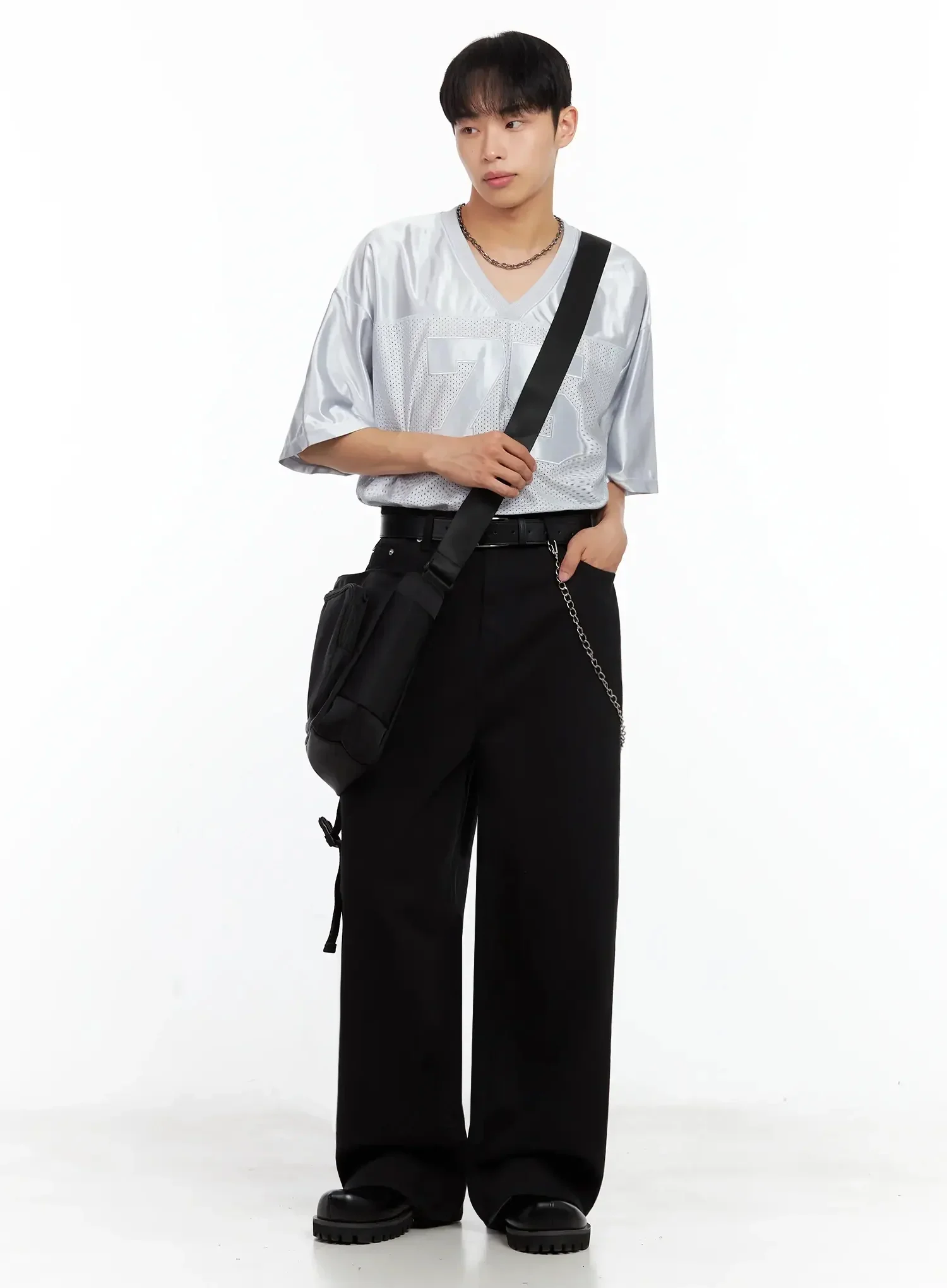 Men's Relaxed-Fit Cotton Pants IL516 - Image 12