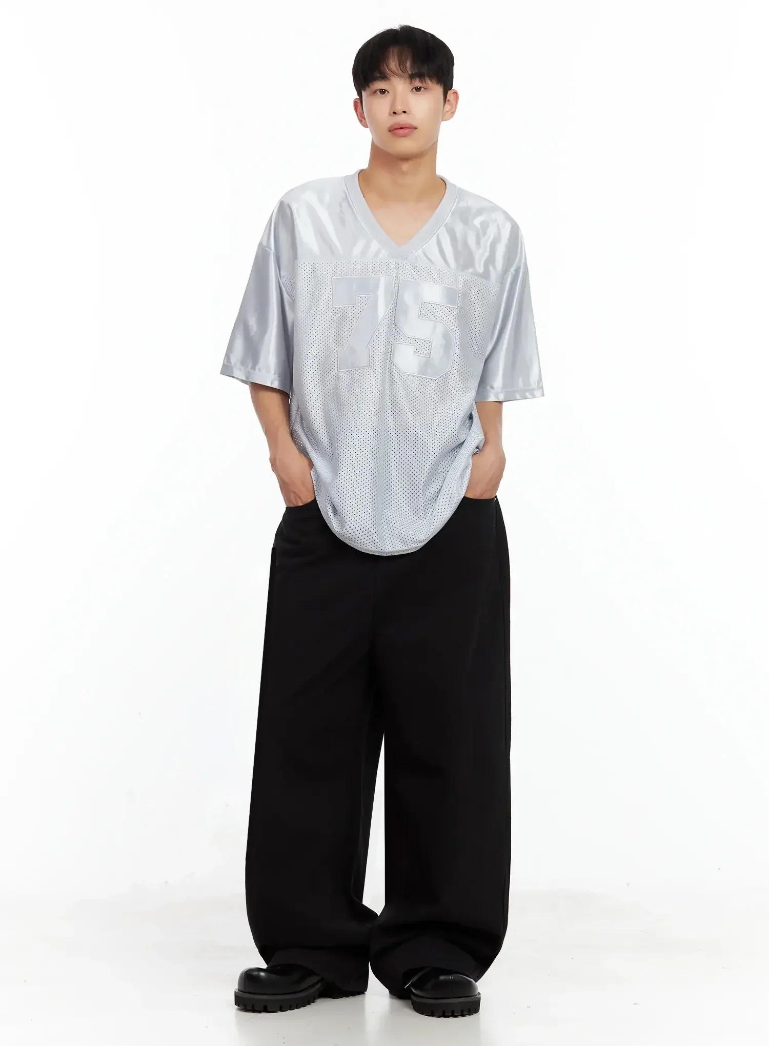 Men's Relaxed-Fit Cotton Pants IL516 - Image 2