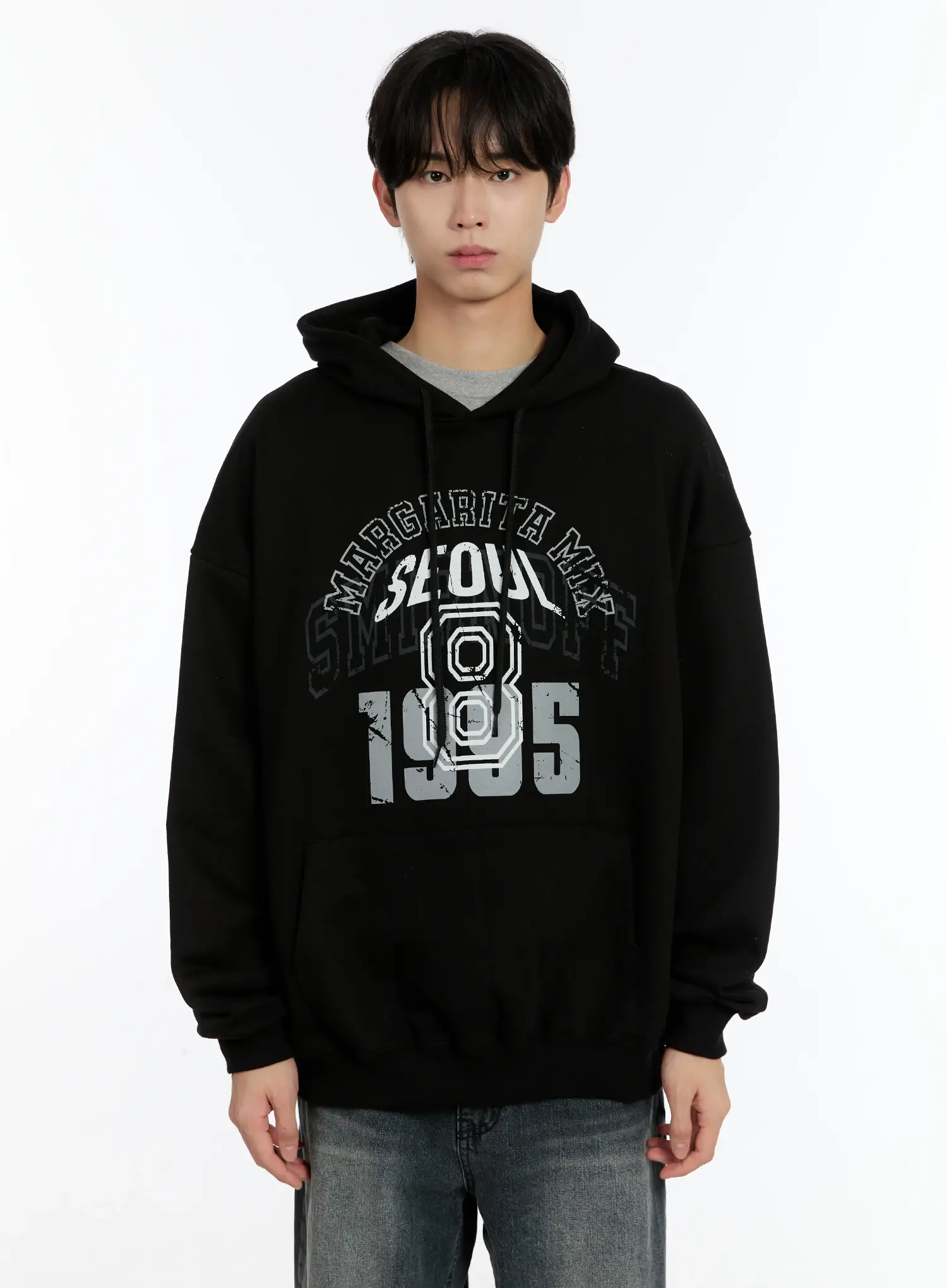 Men's Relaxed Fit Graphic Hoodie ID502 - Image 11
