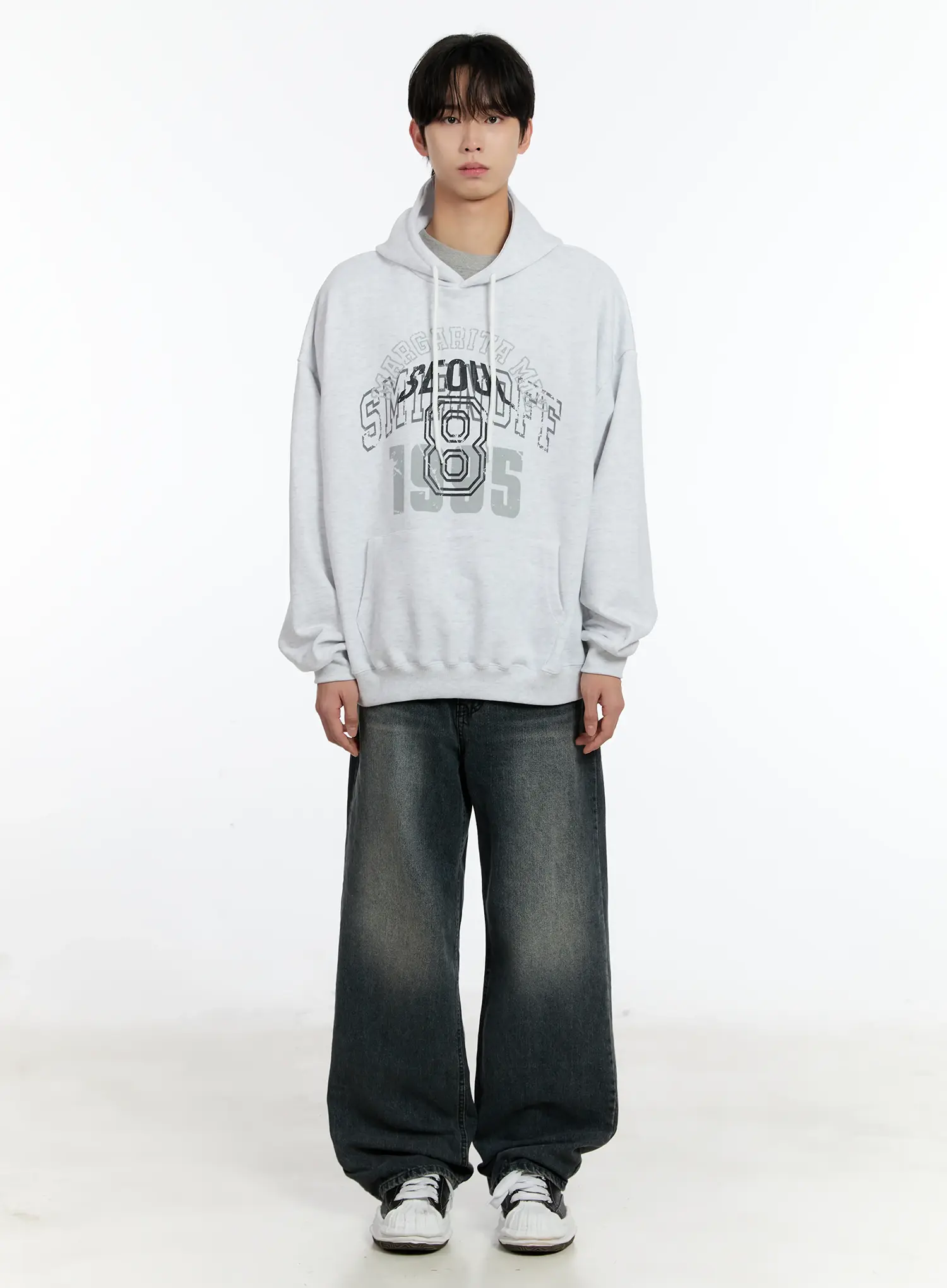 Men's Relaxed Fit Graphic Hoodie ID502 - Image 3