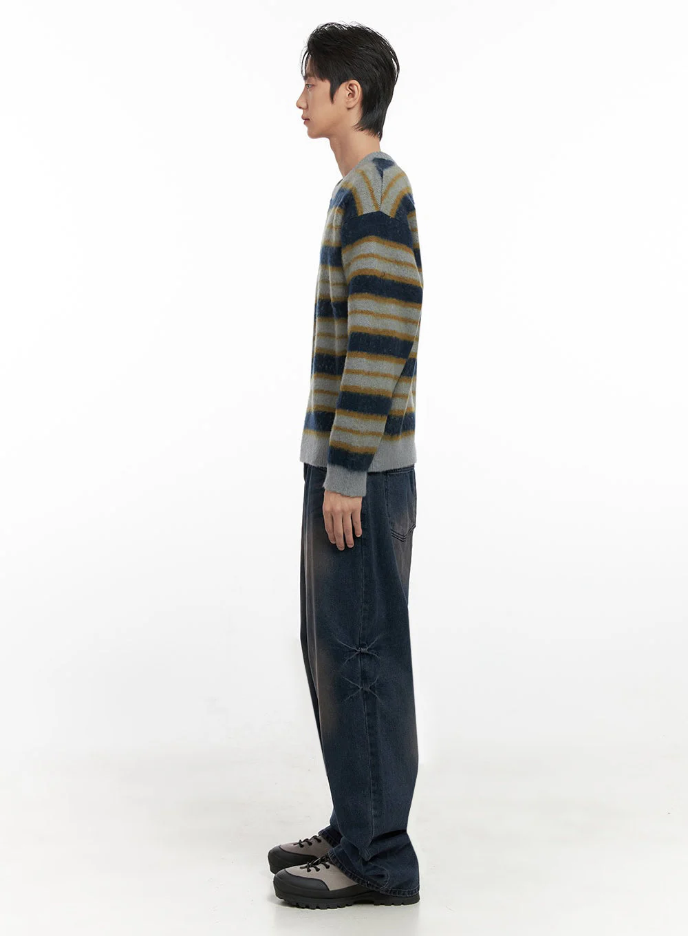 Men's Relaxed-Fit Jeans ID406 - Image 6