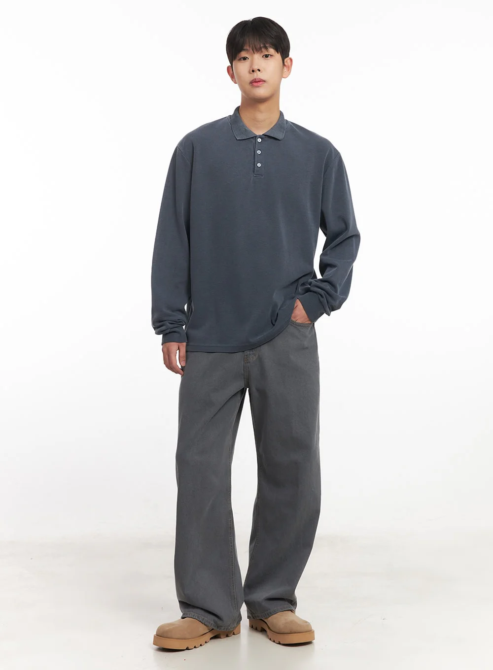 Men's Relaxed-Fit Jeans IM527 - Image 12