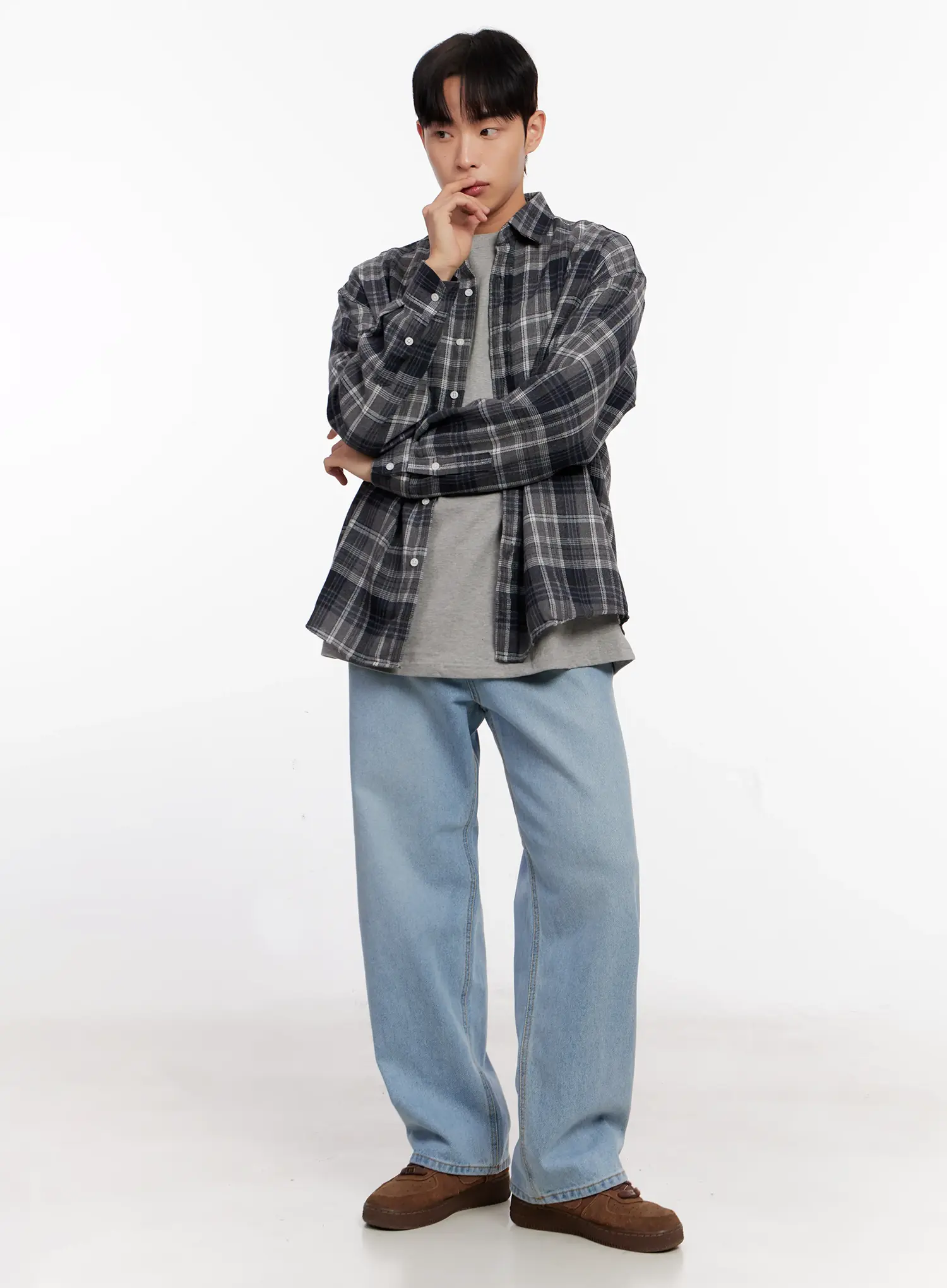 Men's Relaxed fit Jeans IO528 - Image 8