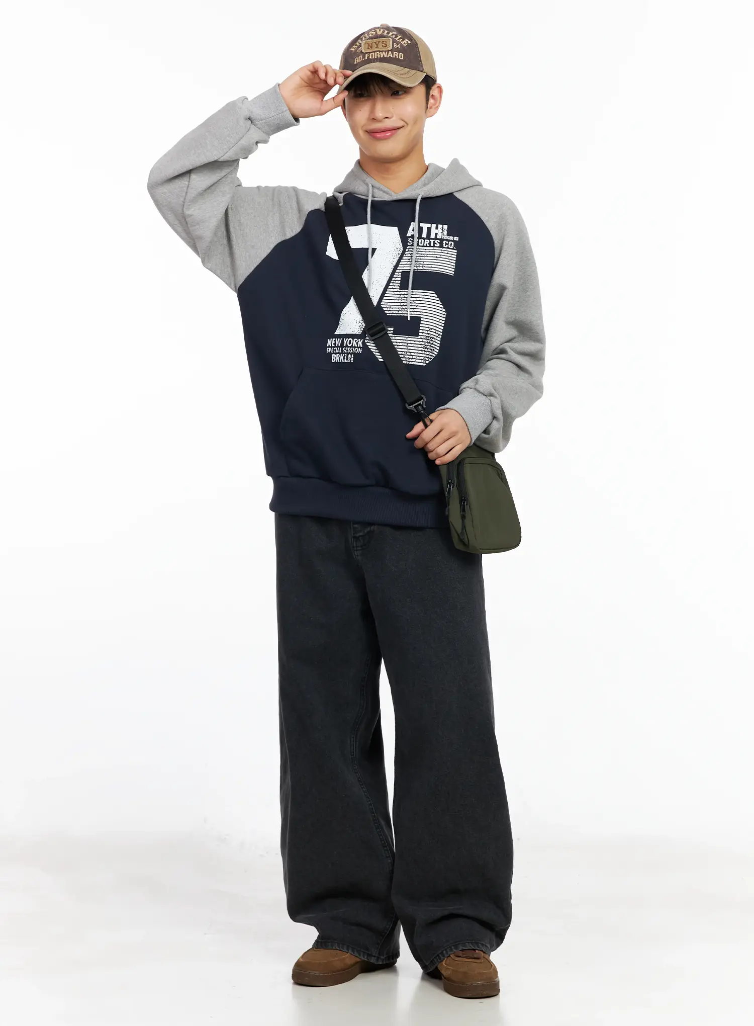 Men's Retro Graphic Hoodie IM511 - Image 2