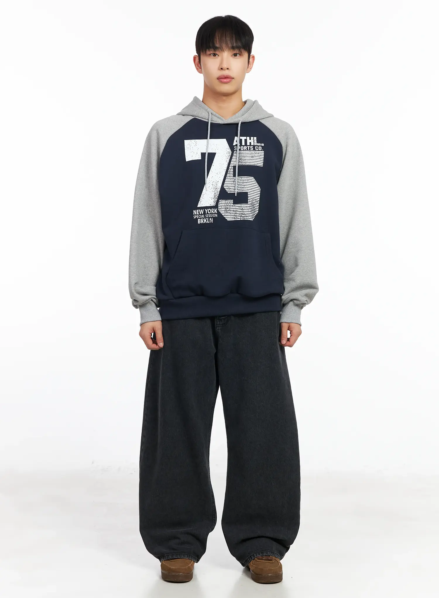 Men's Retro Graphic Hoodie IM511 - Image 3