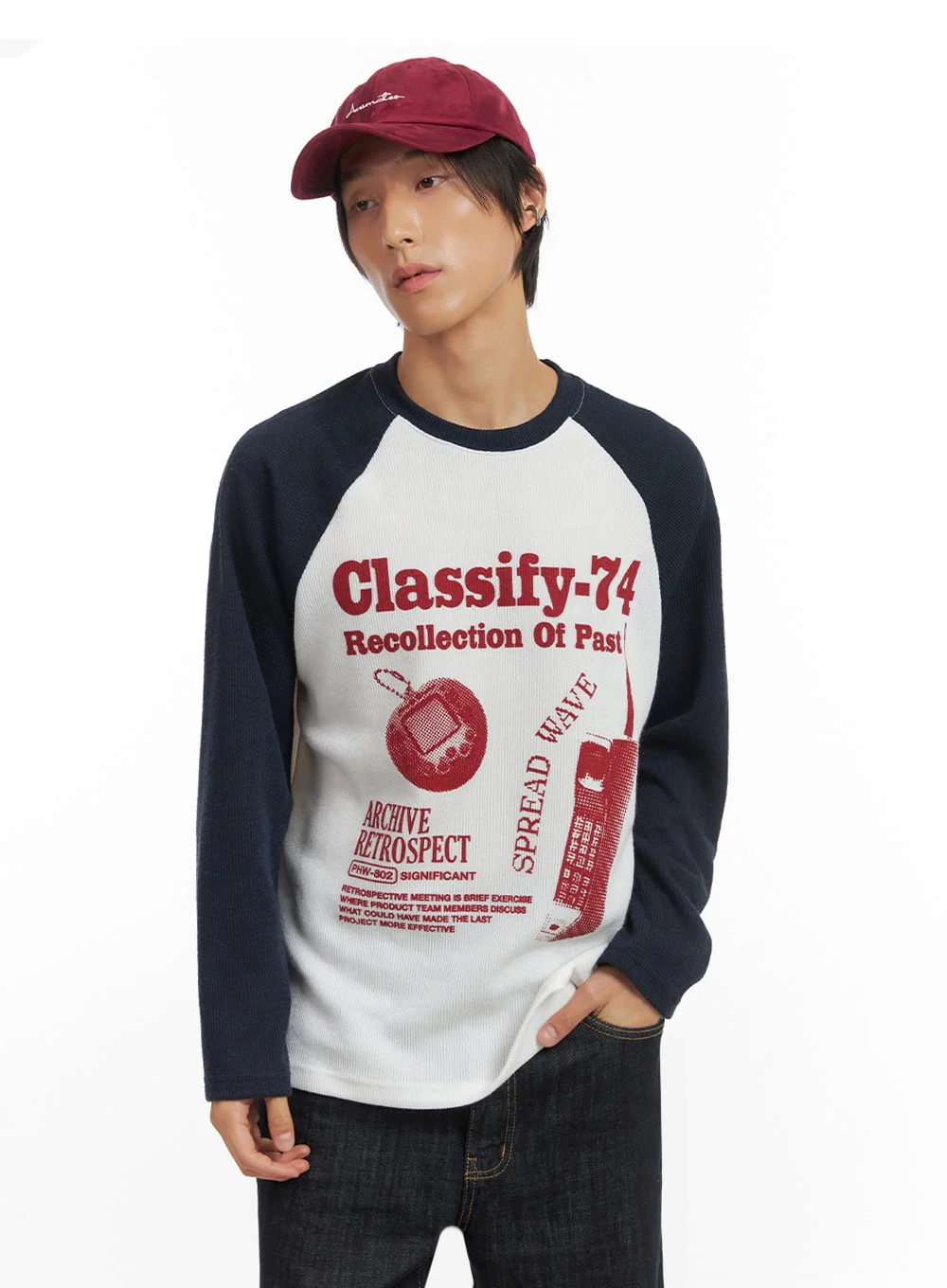 Men's Retro Print Shirt IO417 - Image 4