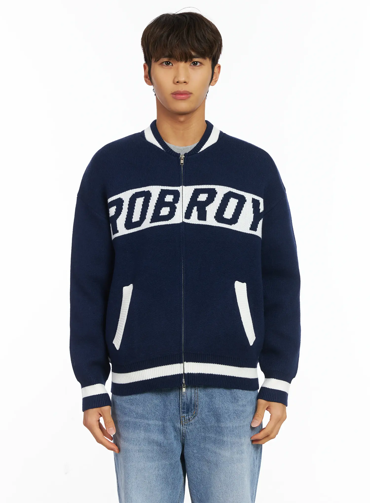Men's Roy Zip-Up Cardigan IJ514 - Image 9