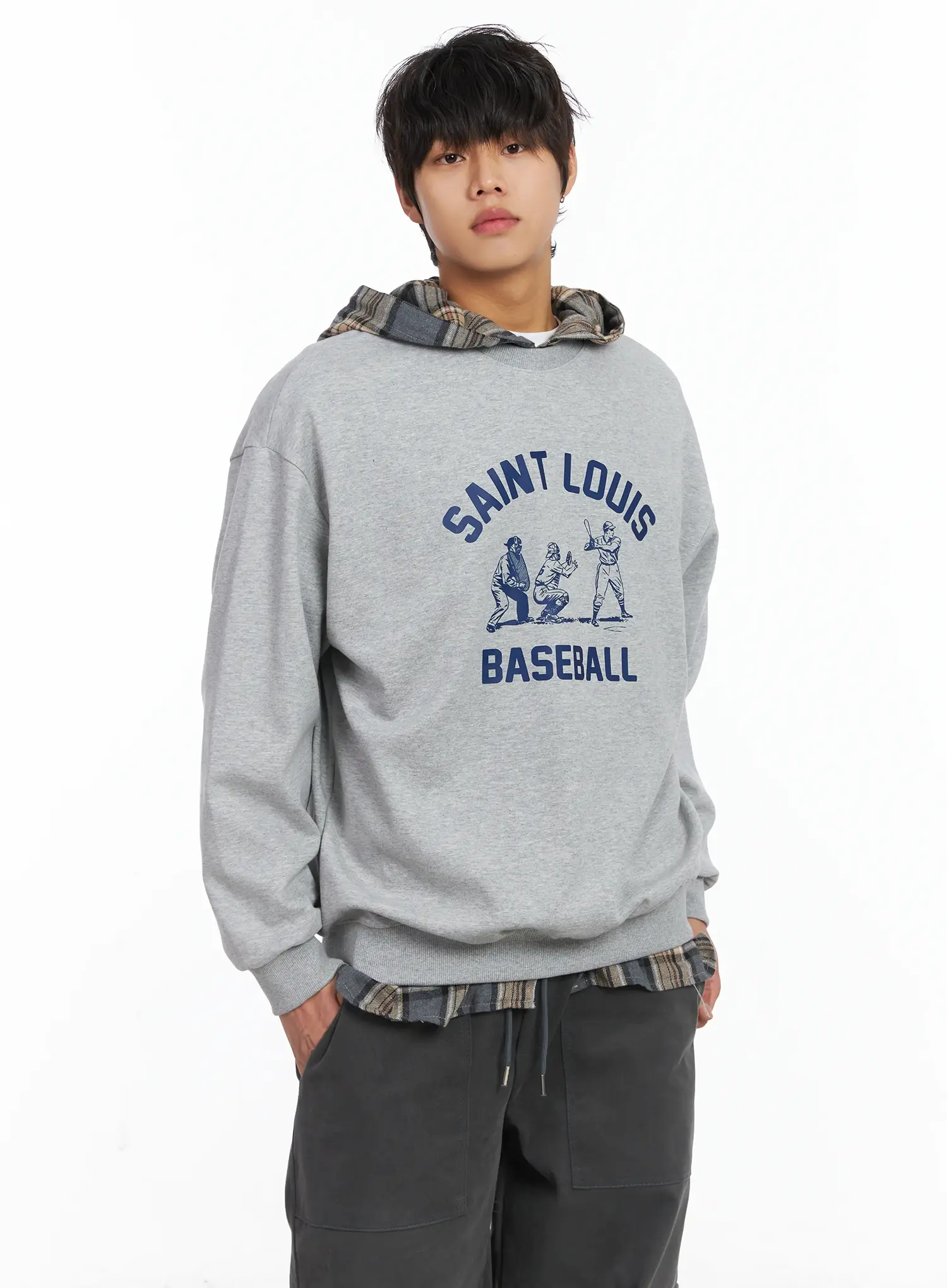 Men's Saint Louis Graphic Crewneck IJ512 - Image 6