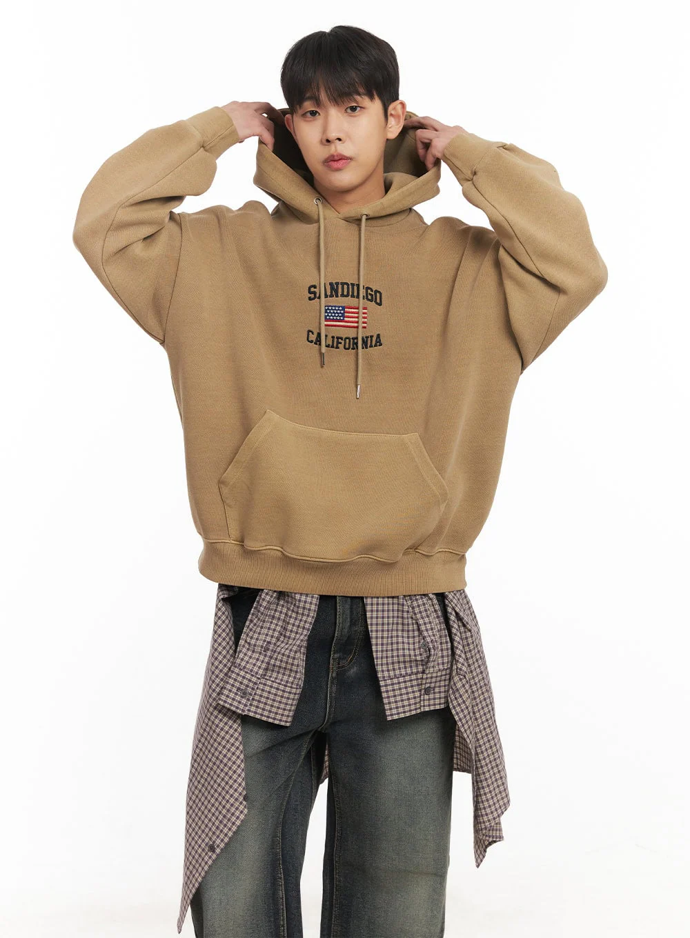 Men's San Diego Oversized Hoodie IM514 - Image 3