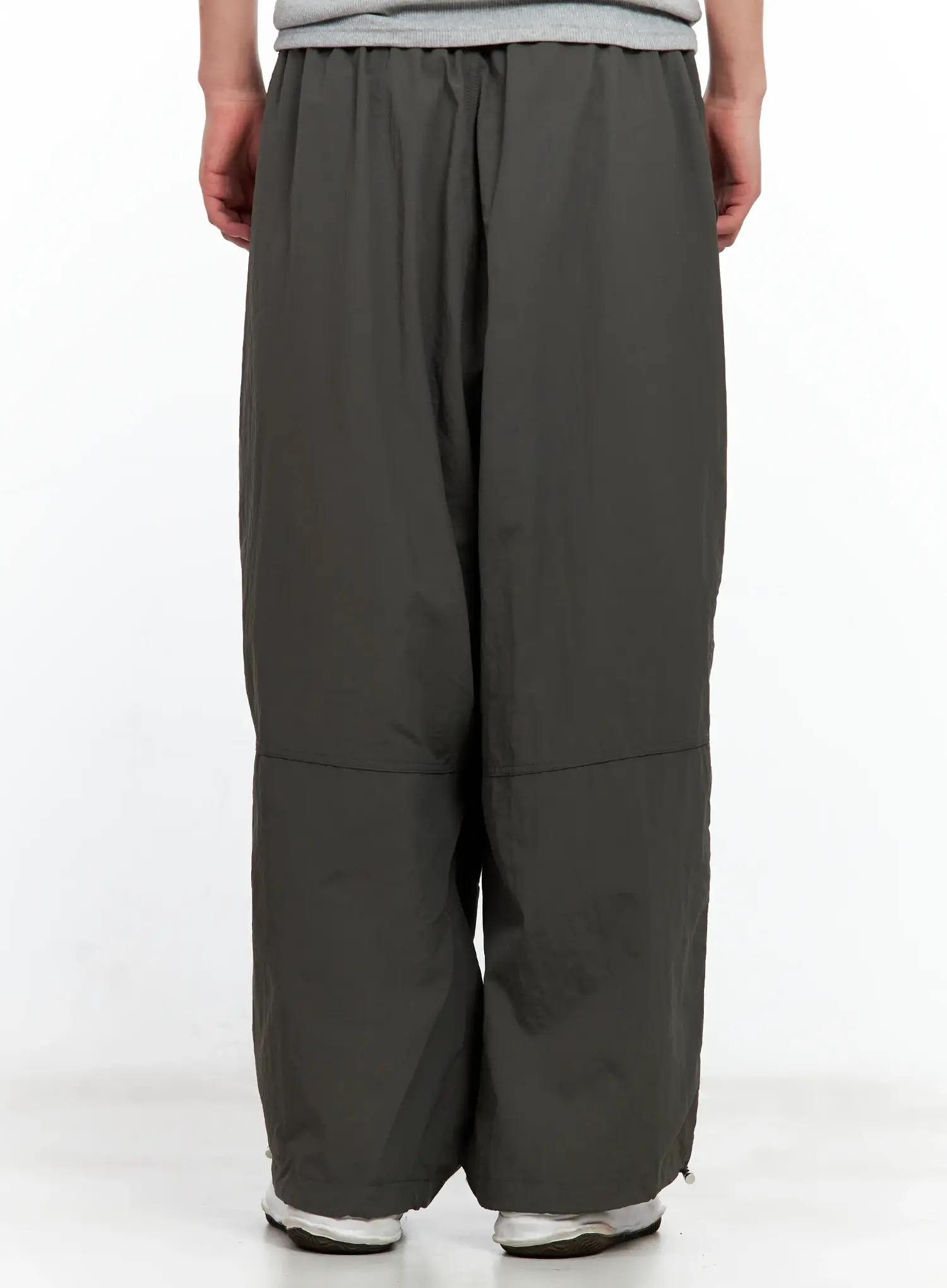 Men's Seam Detail Balloon-Fit Drawstring Pants IL511 - Image 10