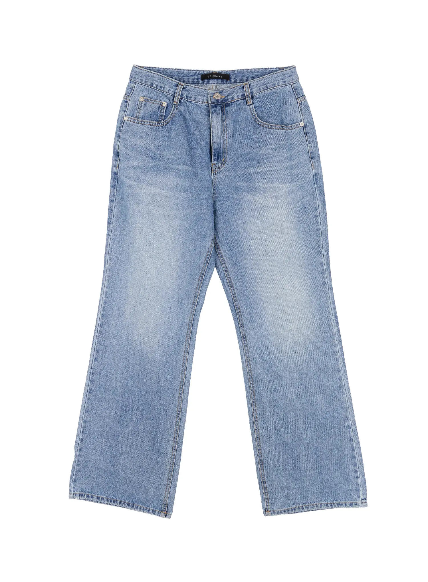 Men's Semi-Flared Jeans IJ514 - Image 12