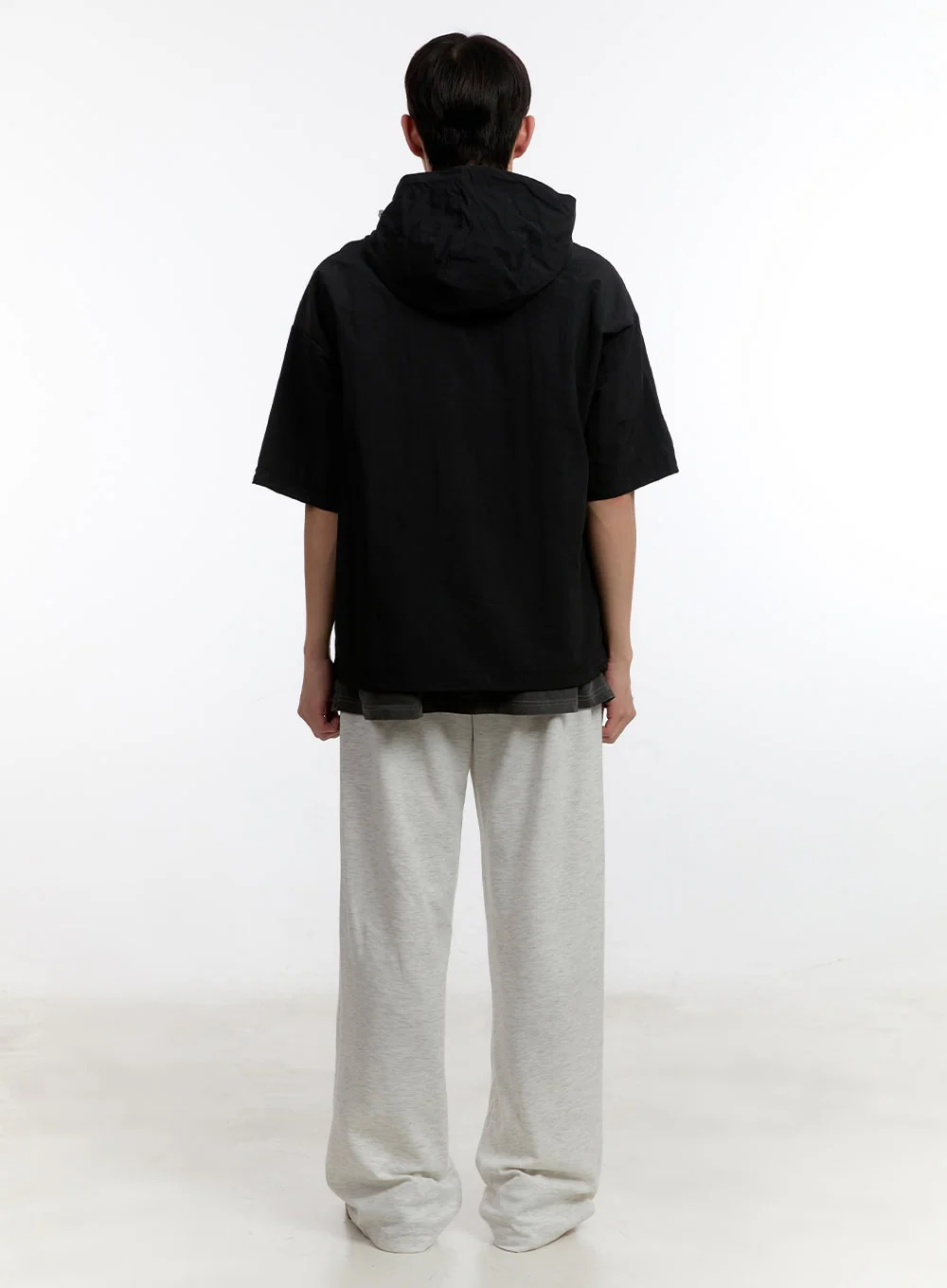 Men's Short Sleeve Anorak Jacket IA507 - Image 11