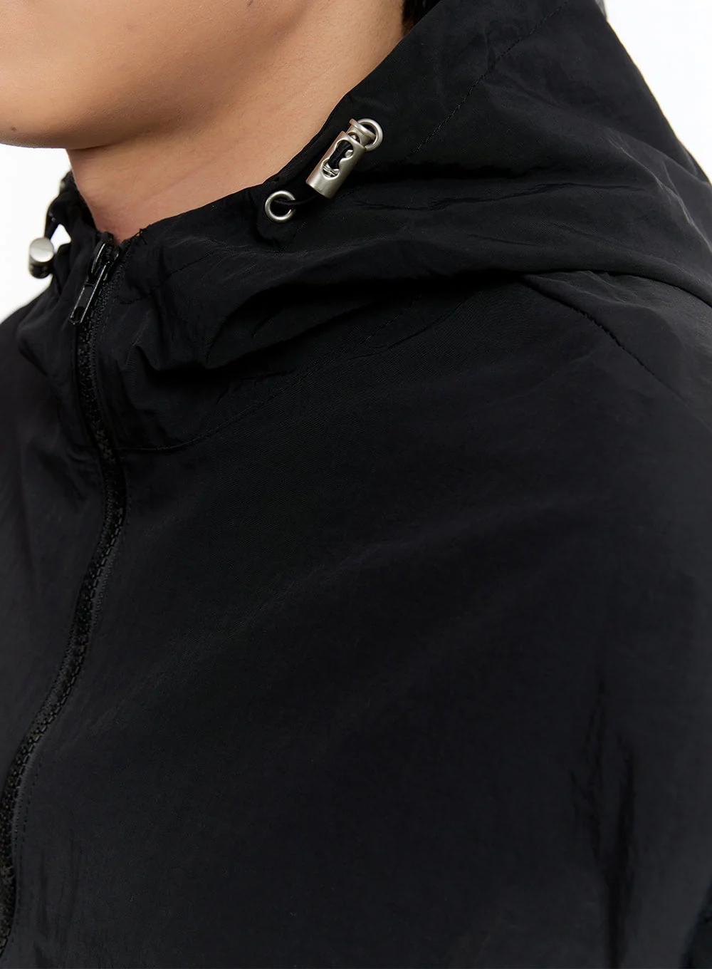 Men's Short Sleeve Anorak Jacket IA507 - Image 5