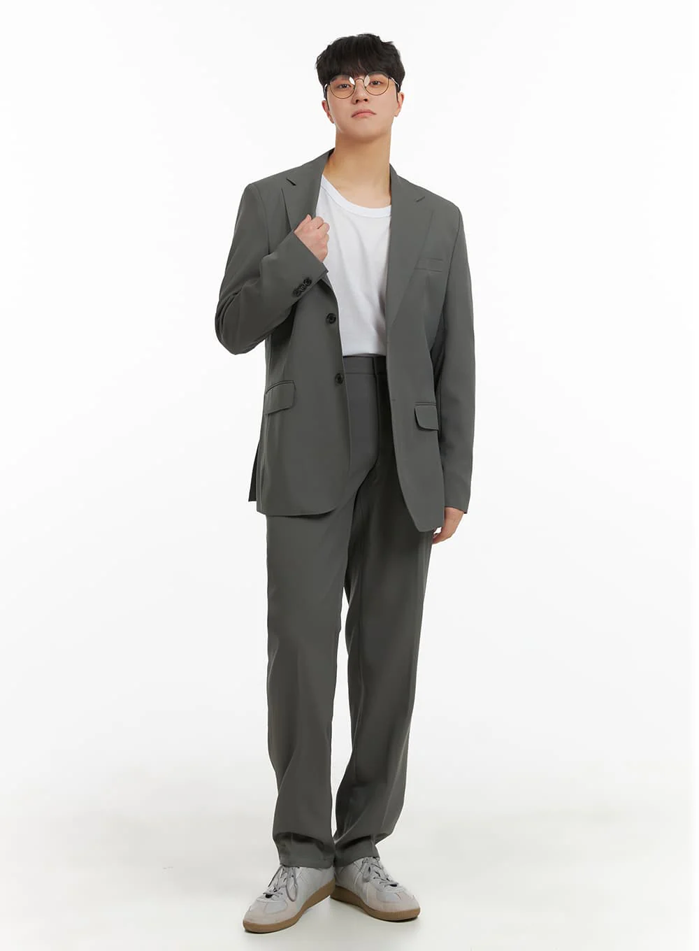 Men's Solid Blazer IA402 - Image 6