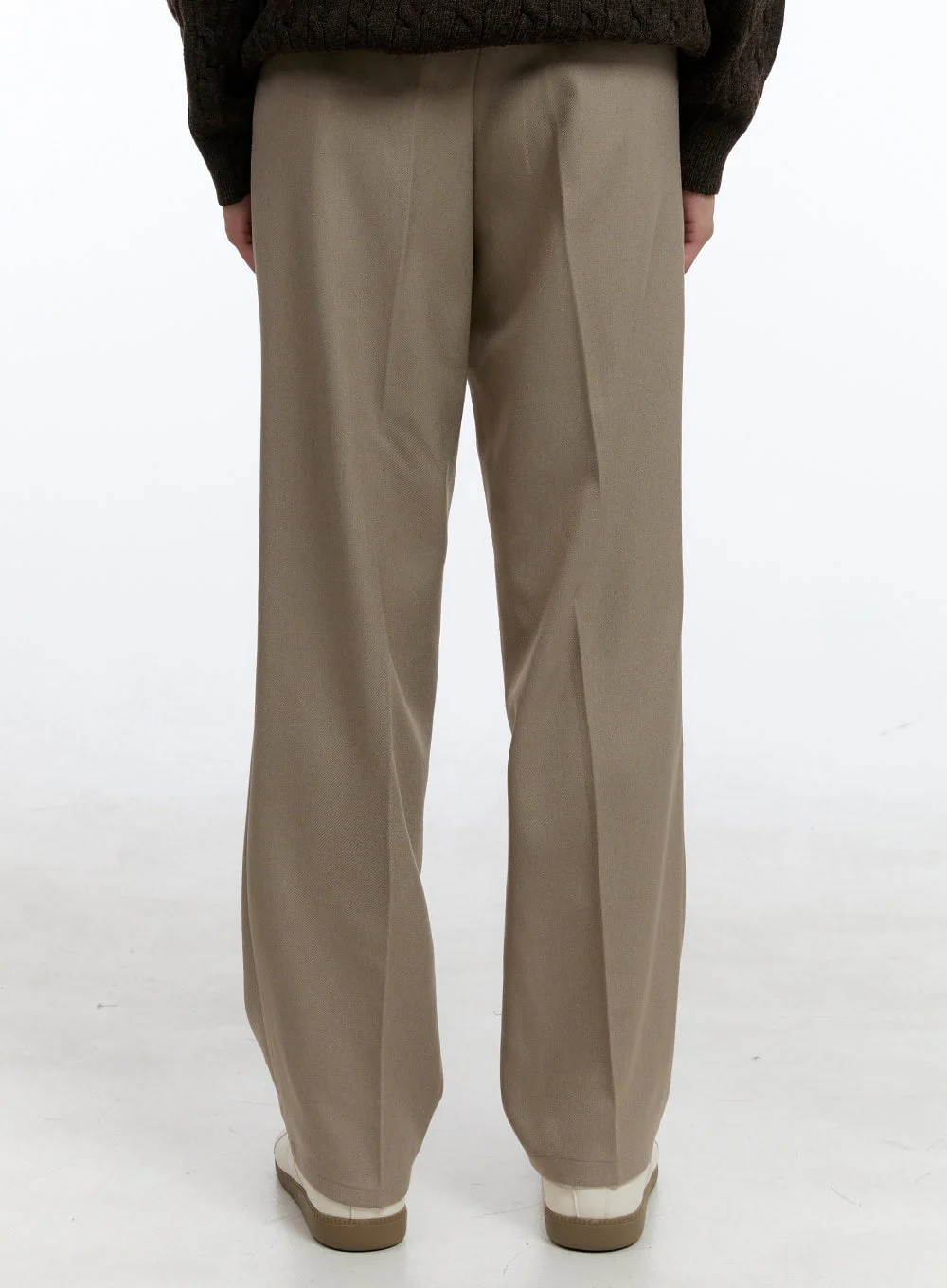Men's Solid Tailored Pants IG428 - Image 5