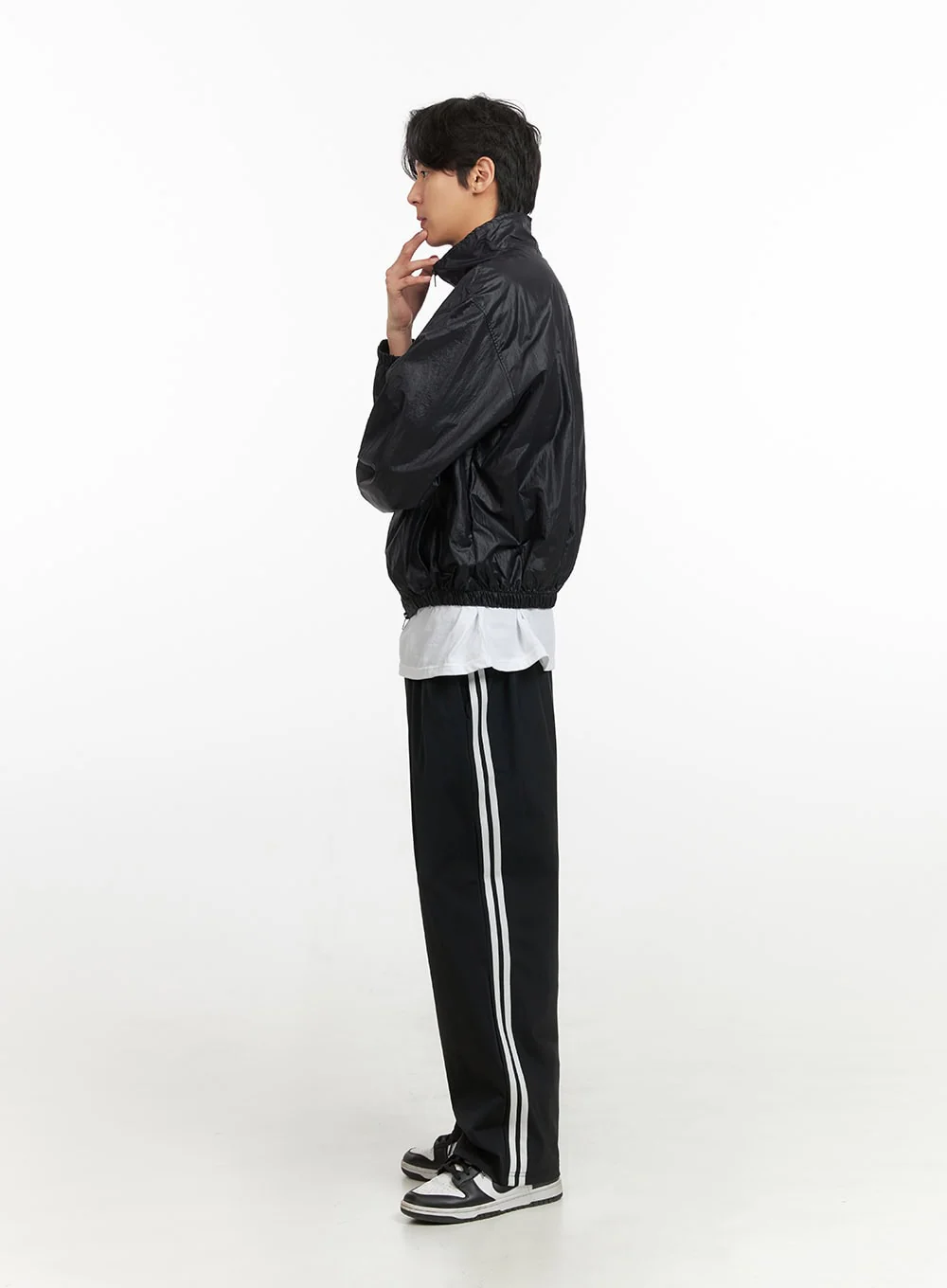 Men's Solid Trackpants IY431 - Image 3