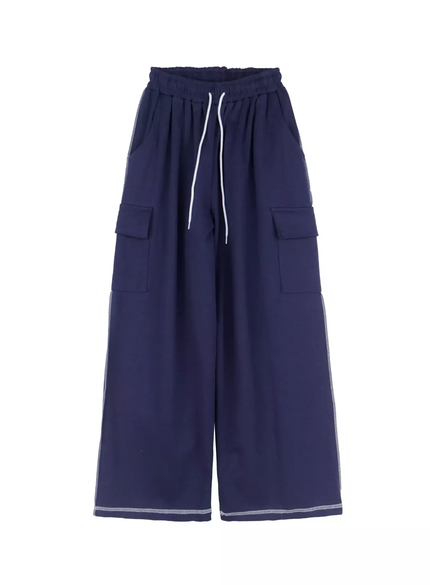 Men's Stitch Cargo Sweatpants IO516 - Image 17