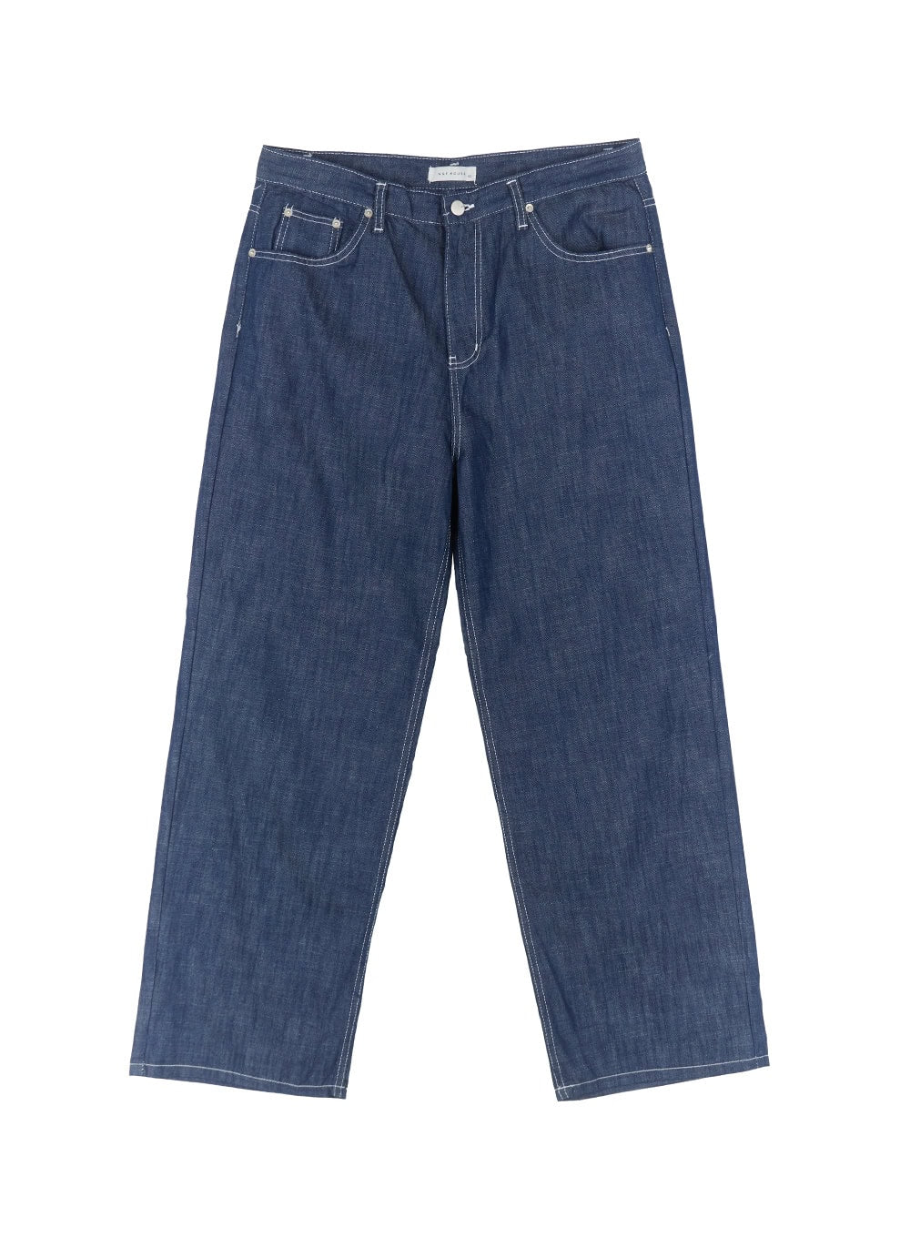 Men's Stitched Straight-Fit Jeans IA510 - Image 15