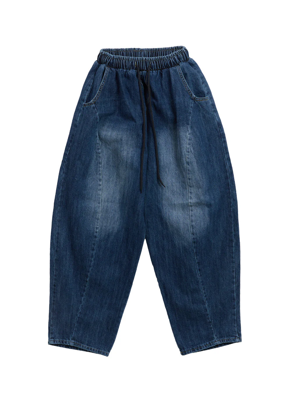 Men's Stitched Wide-Fit Jeans IF528 - Image 9