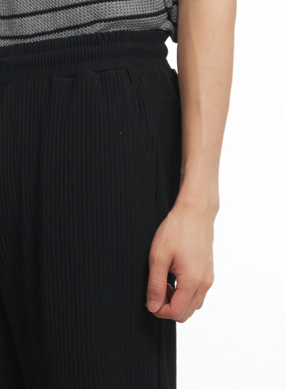 Men's Straight-Fit Trousers IA521 - Image 4