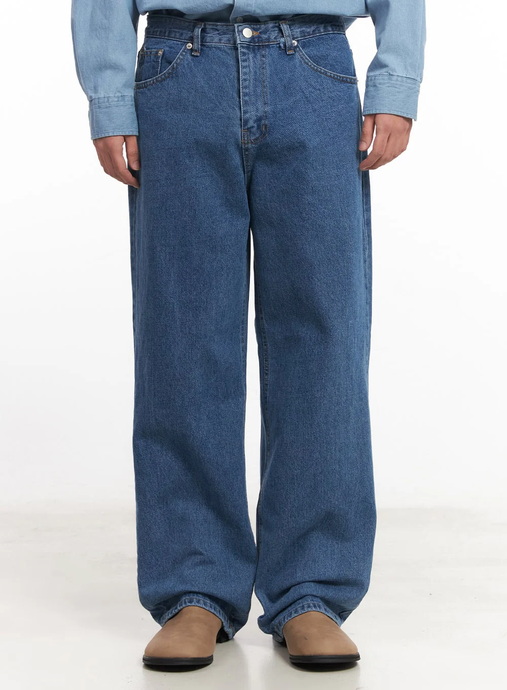 Men's Straight-Leg Jeans IM527 - Image 2