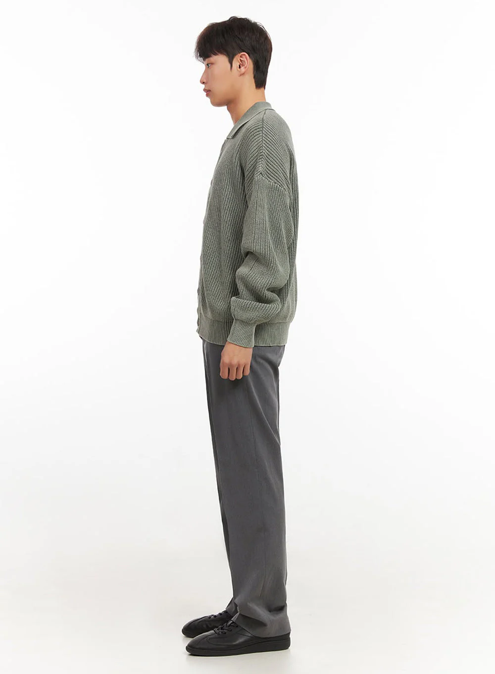 Men's Straight-Leg Slacks Pants IF517 - Image 9