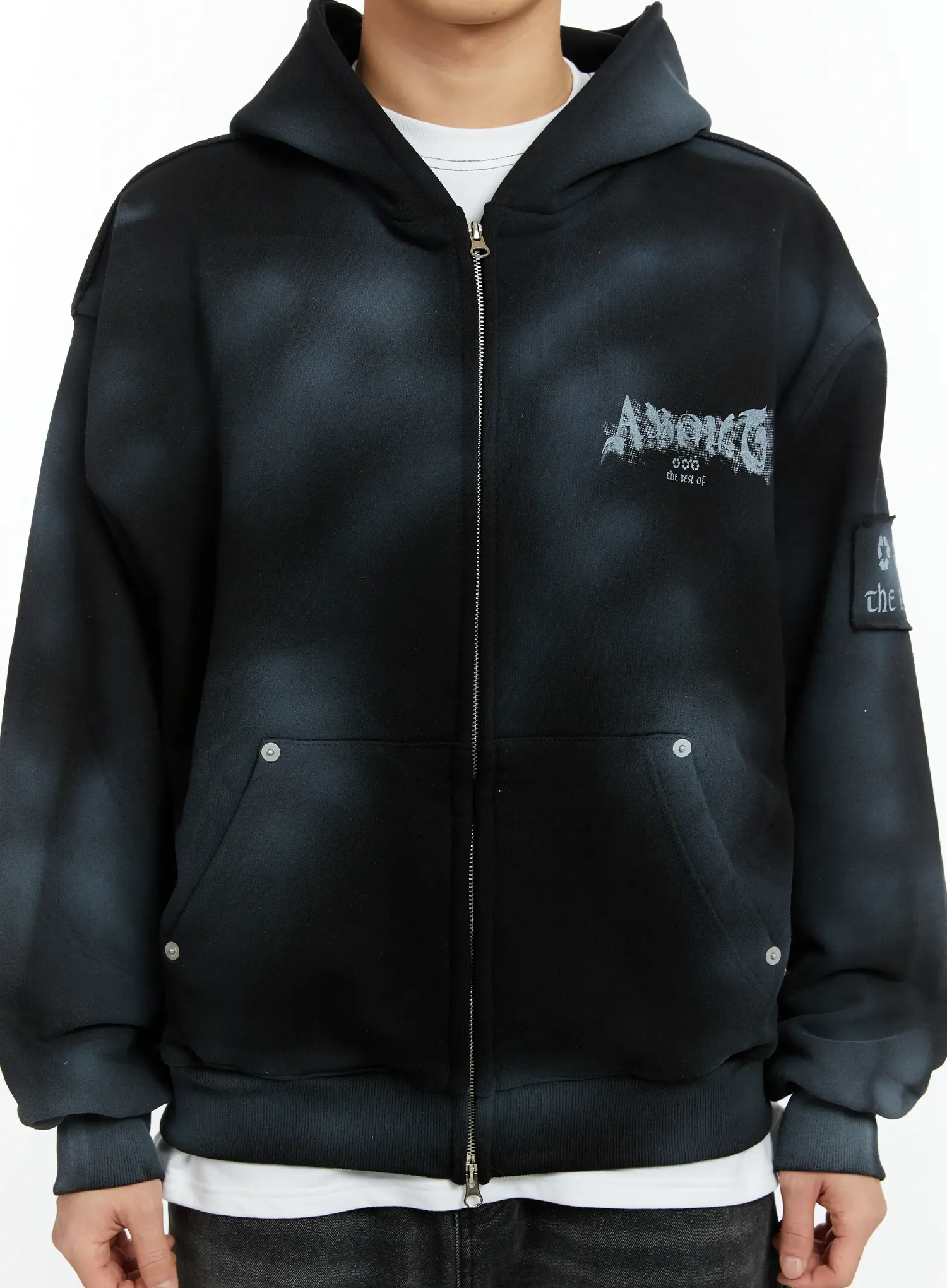 Men's Street Style Graphic Hoodie IF510 - Image 11