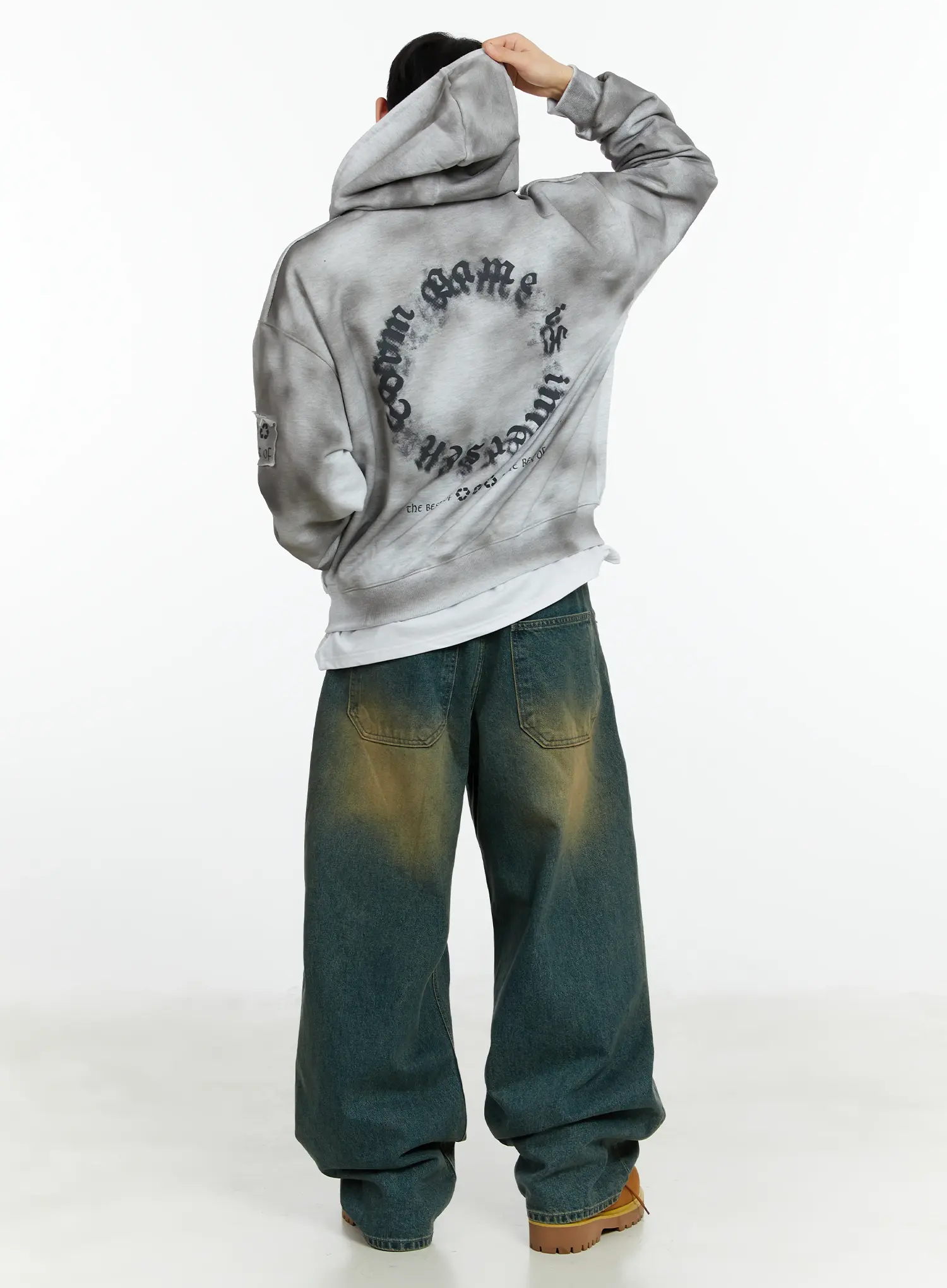 Men's Street Style Graphic Hoodie IF510 - Image 2