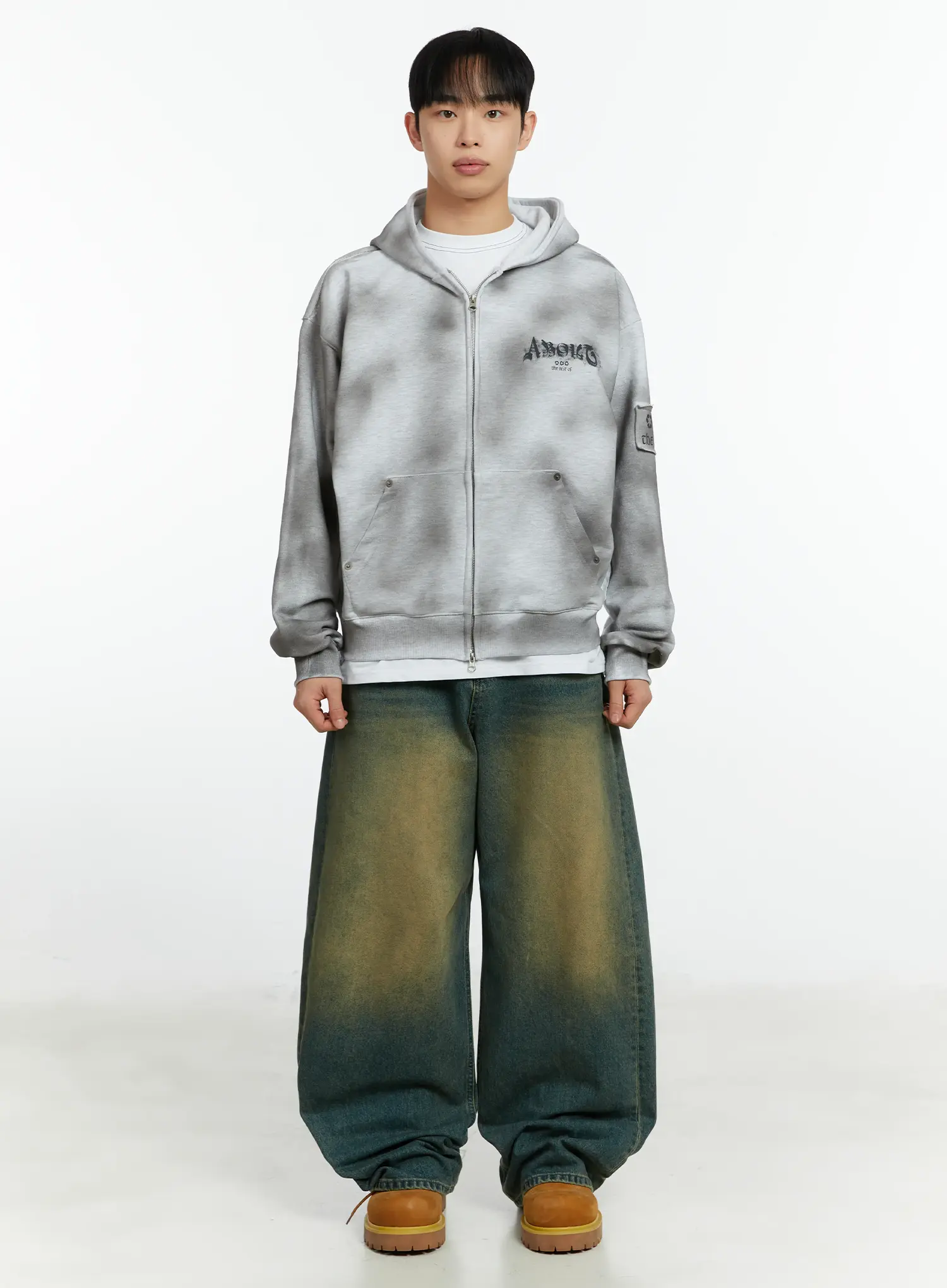 Men's Street Style Graphic Hoodie IF510 - Image 3
