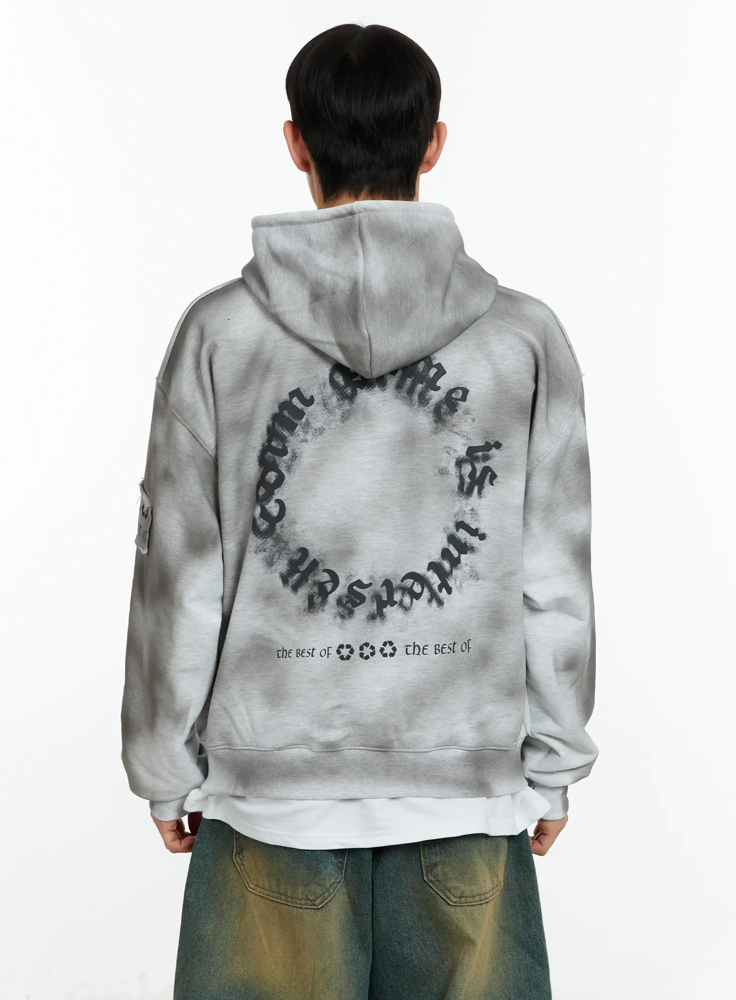 Men's Street Style Graphic Hoodie IF510 - Image 5