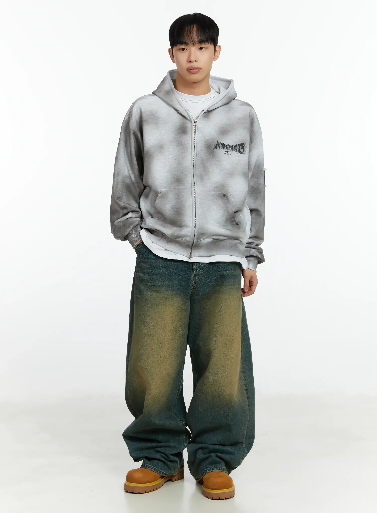 Men's Street Style Graphic Hoodie IF510 - Image 7