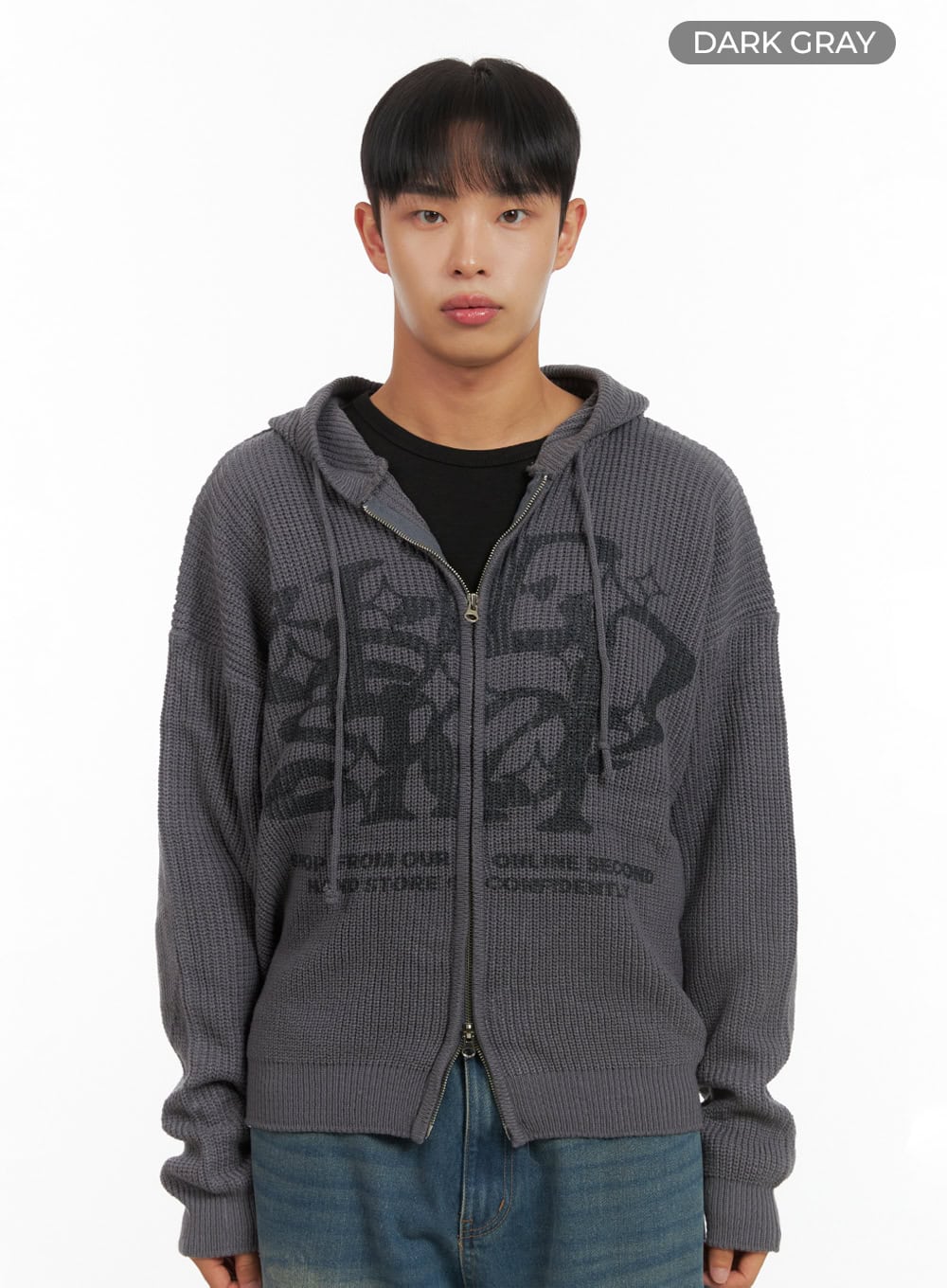 Men's Street Style Hoodie Knit IS419 - Image 10