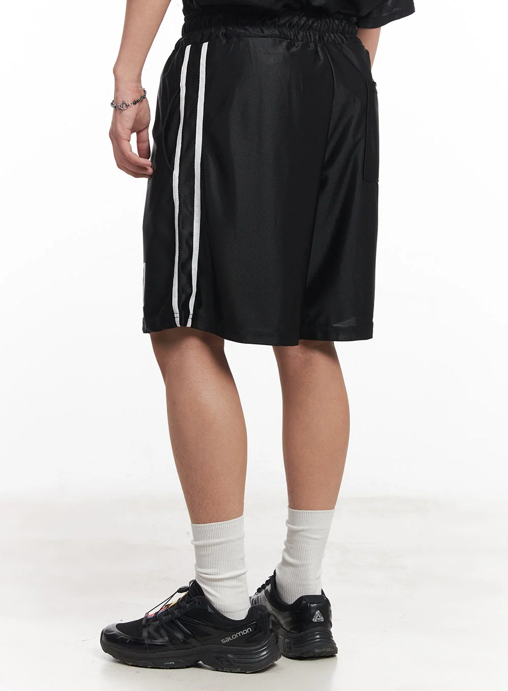 Men's String Sports Sweatshorts IA525 - Image 4