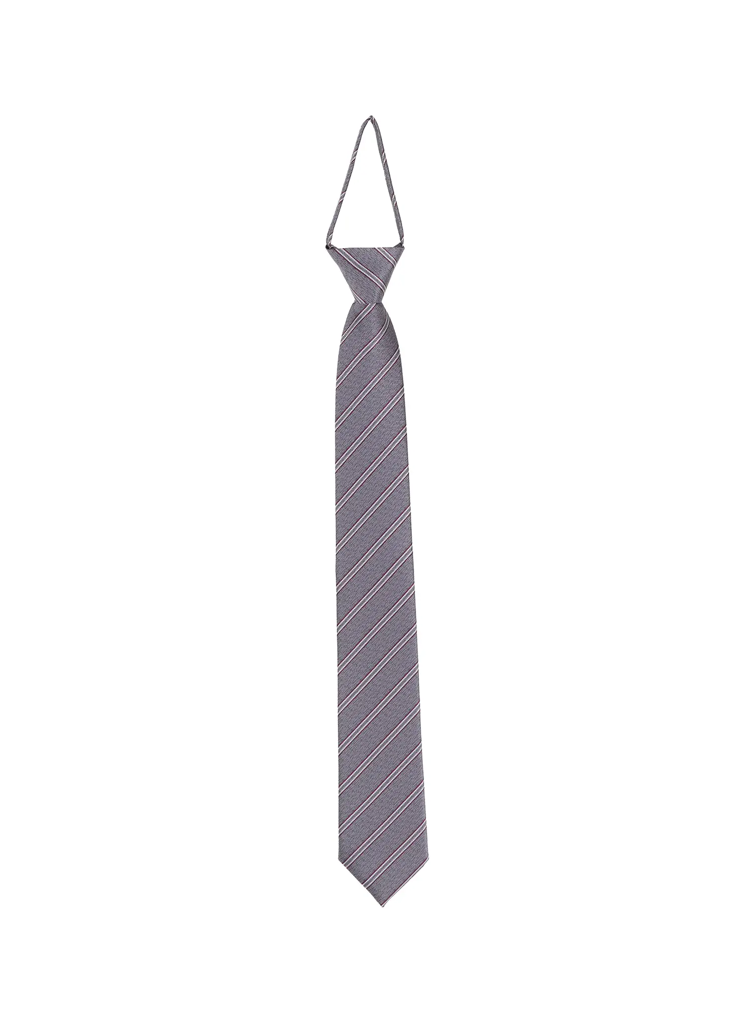 Men's Striped Pre-Tied Tie IS510 - Image 9