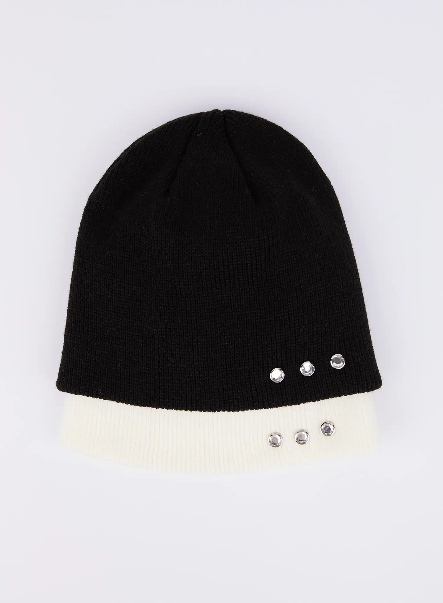 Men's Studded Knit Beanie IL515 - Image 12