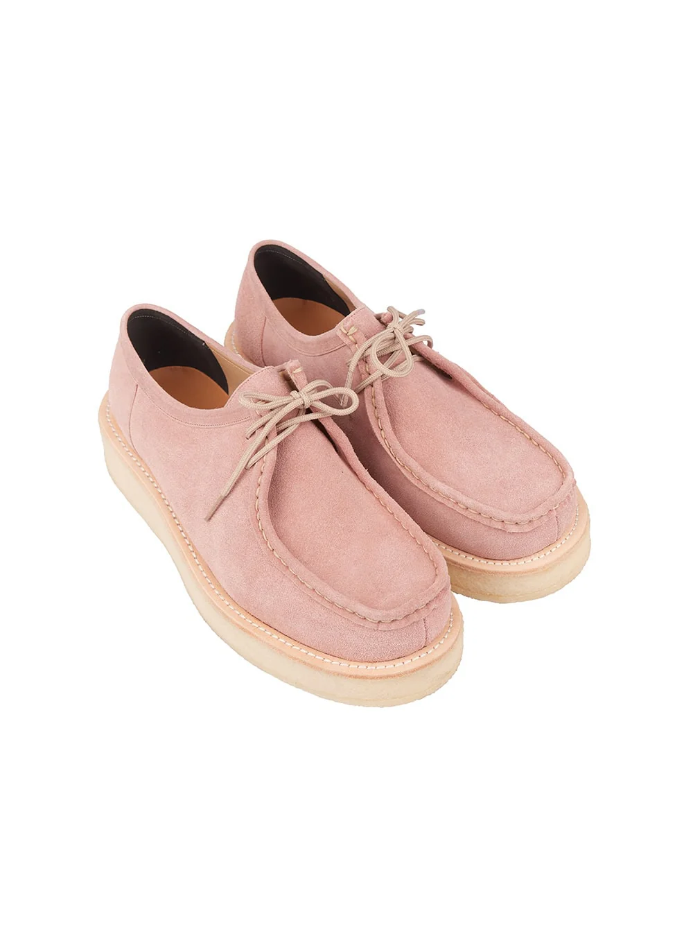 Men's Suede Lace-Up Loafers IM514 - Image 13