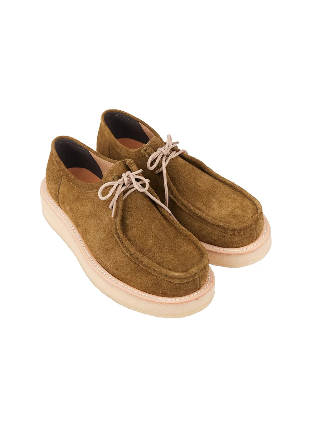 Men's Suede Lace-Up Loafers IM514 - Image 19